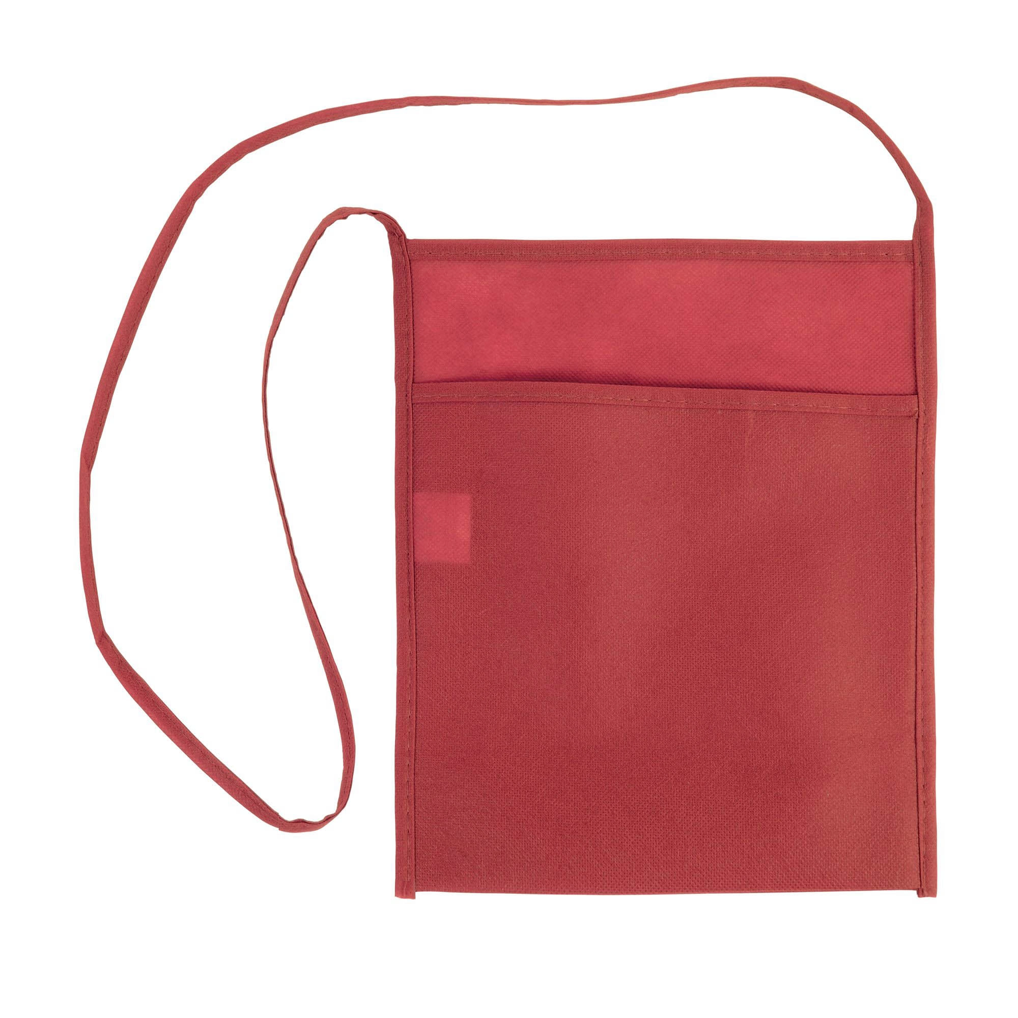 Immagine Portabicchiere da degustazione da collo in TNT con tracolla 90 cm