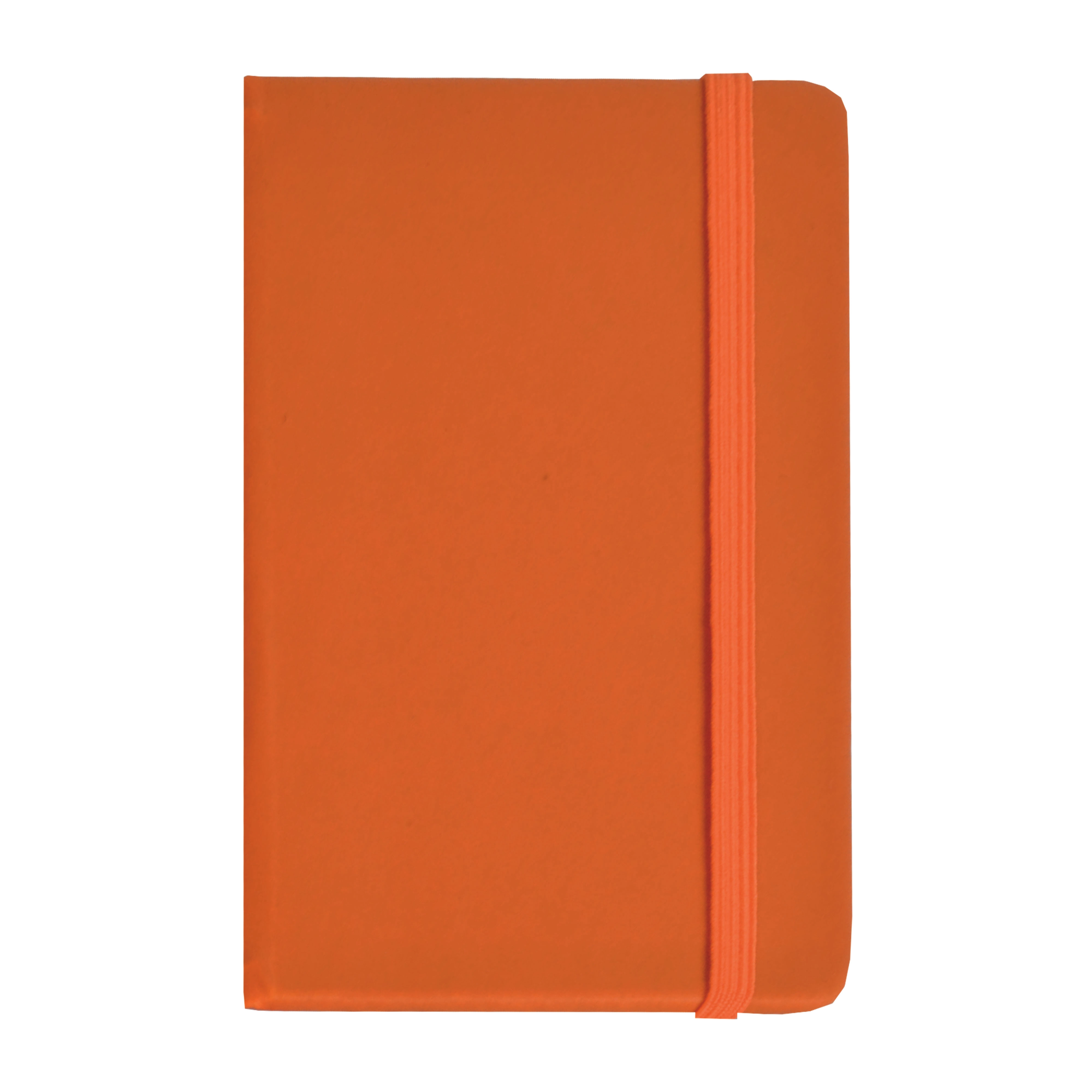 Immagine Quaderno in PVC con elastico colorato, fogli a righe (80 pag.), segnalibro in raso