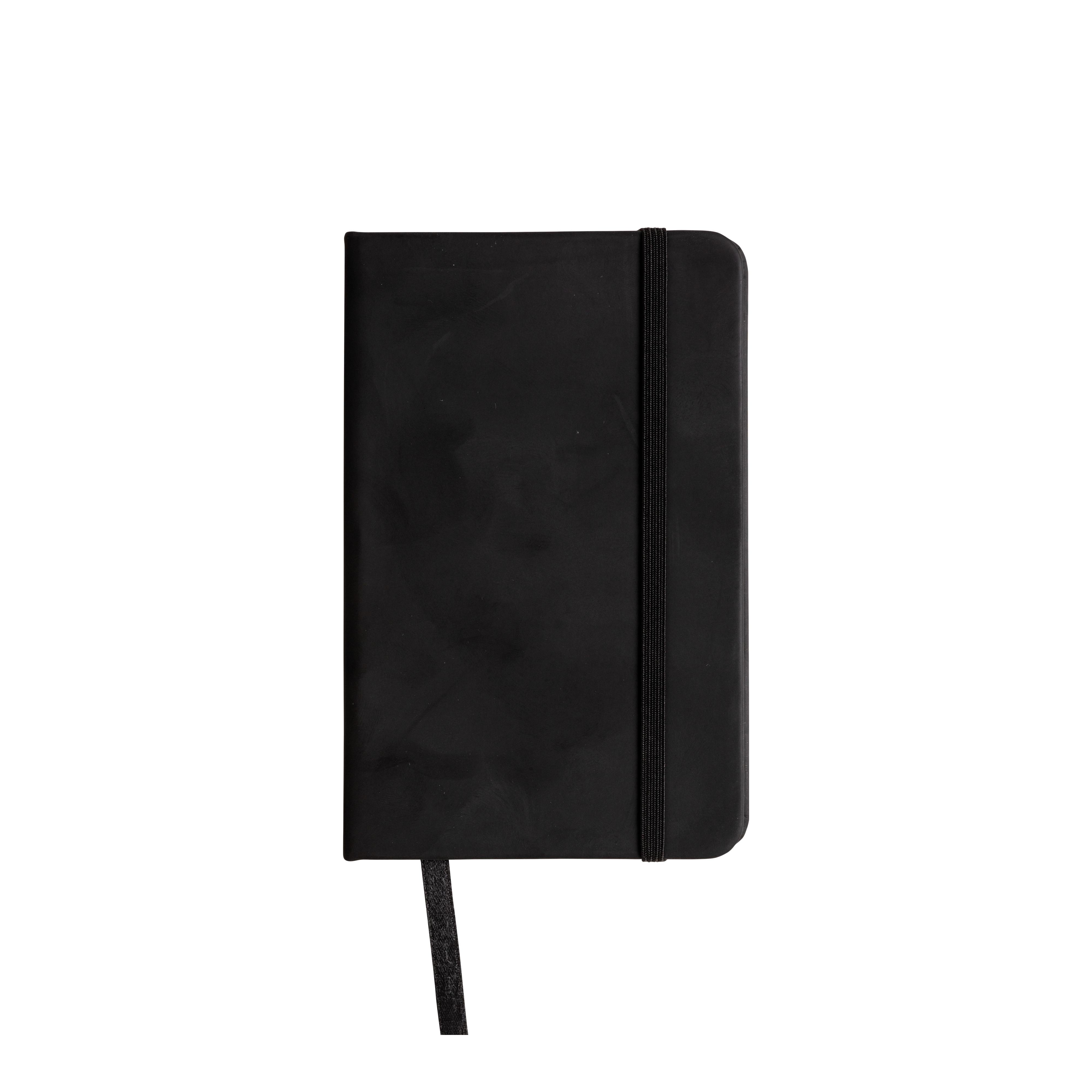 Immagine Quaderno in PVC con elastico colorato, fogli a righe (80 pag.), segnalibro in raso