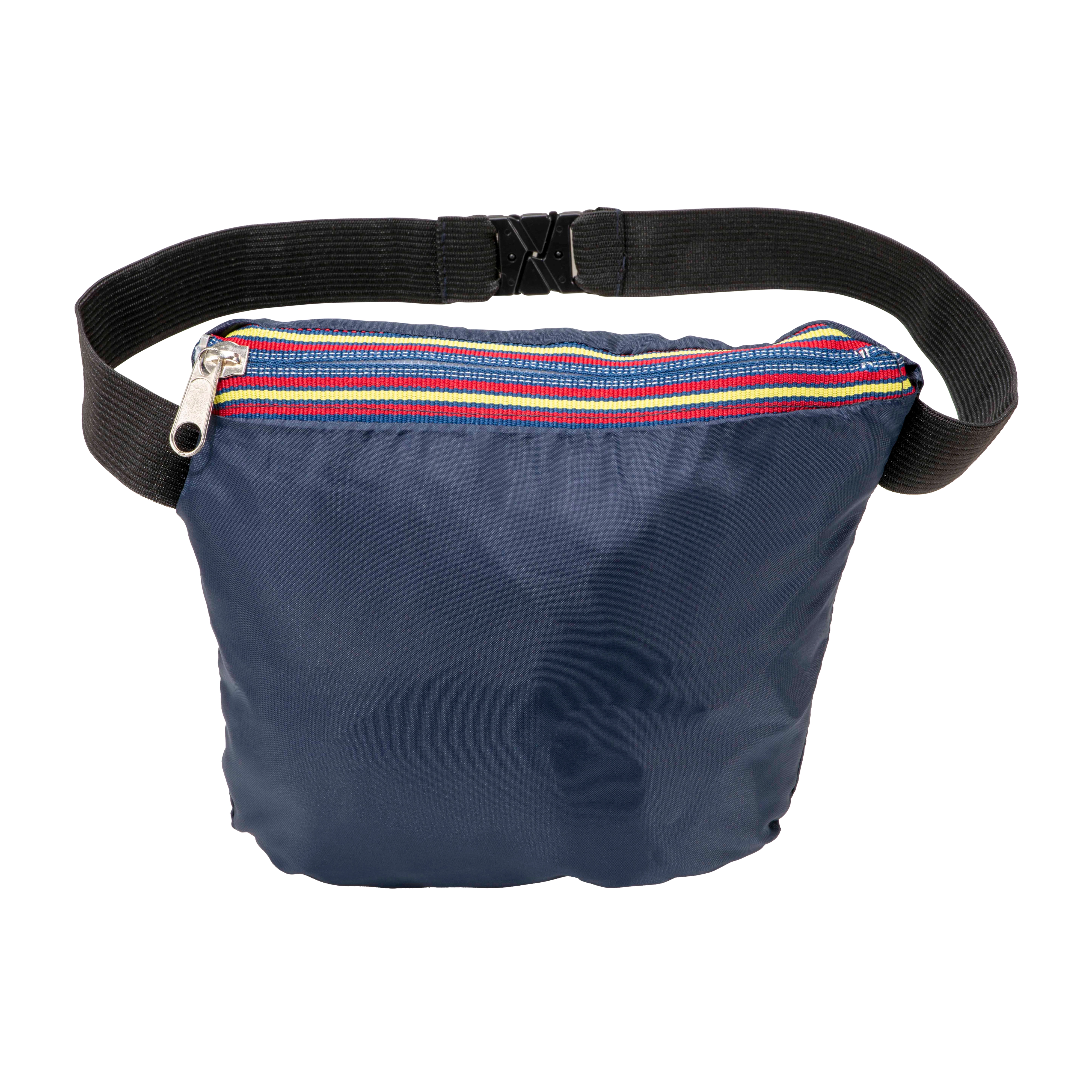 Immagine Giacca impermeabile in poliestere con cappuccio a scomparsa, 2 tasche frontali, richi