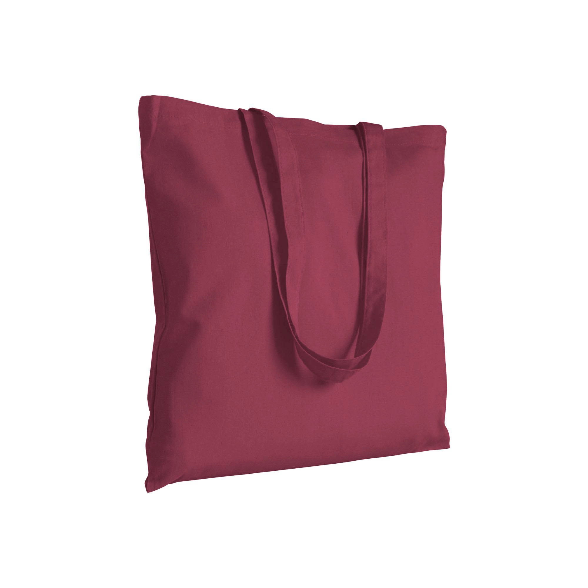 Immagine Shopper in cotone 130 g/m2, manici lunghi