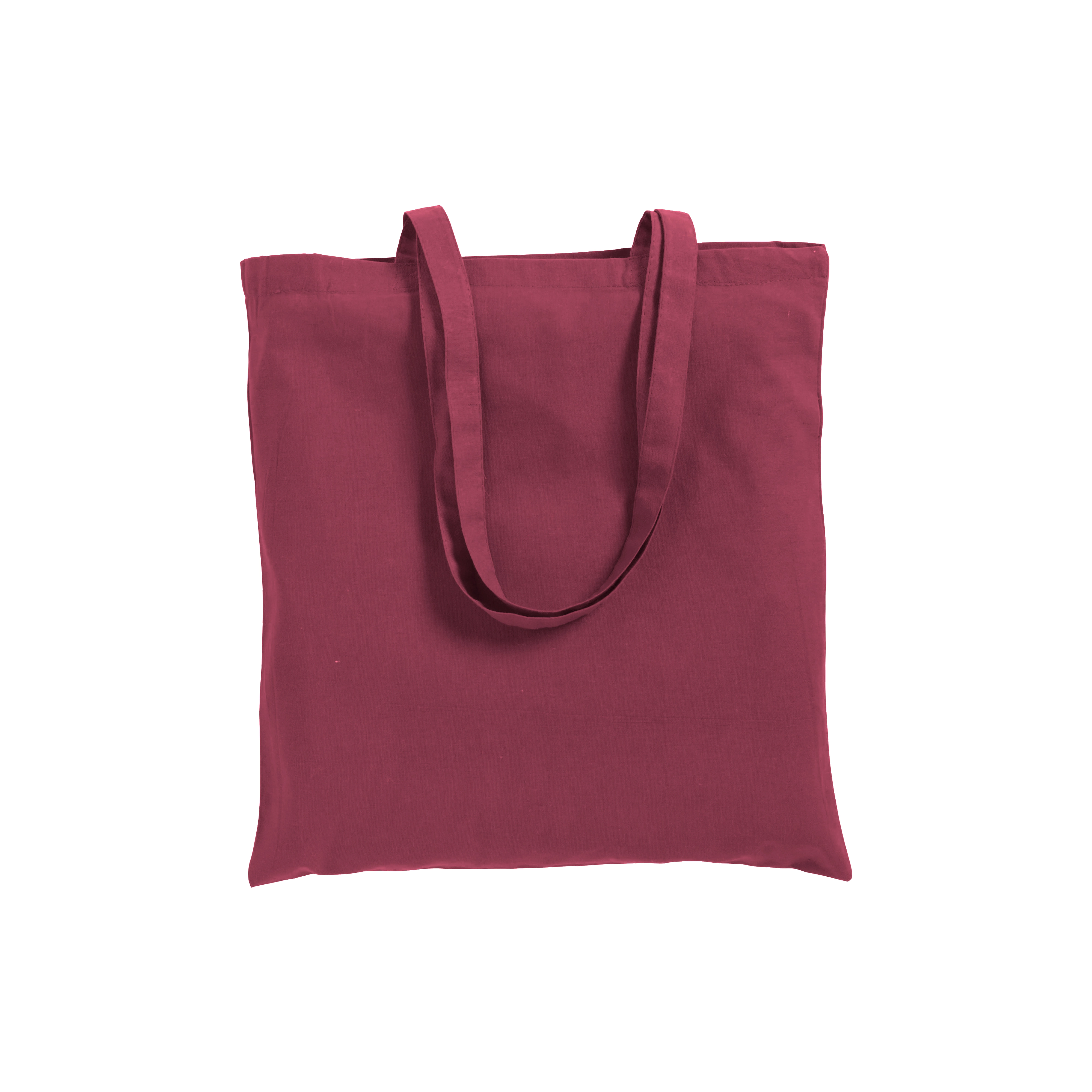 Immagine Shopper in cotone 130 g/m2, manici lunghi
