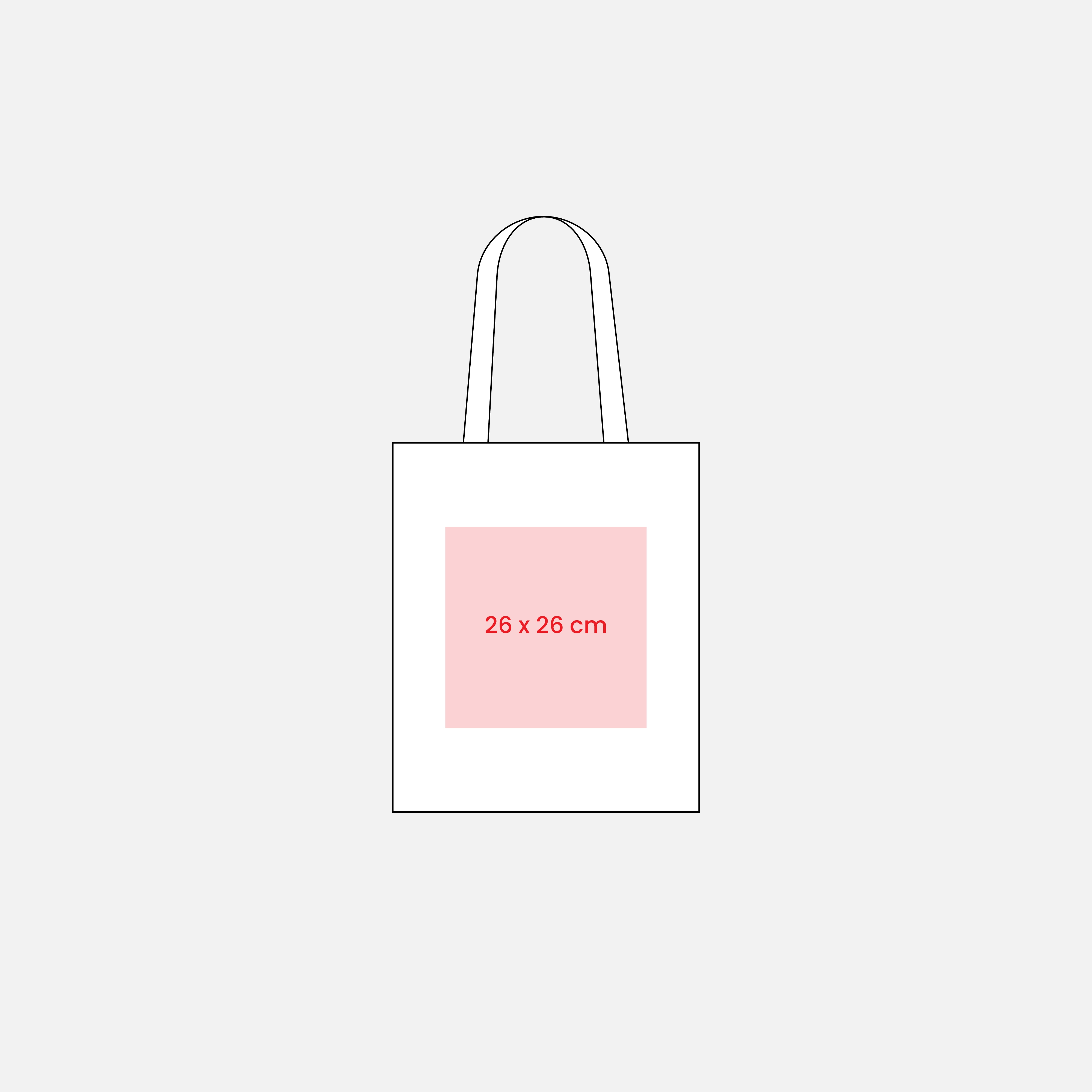 Immagine Shopper in cotone 130 g/m2, manici lunghi