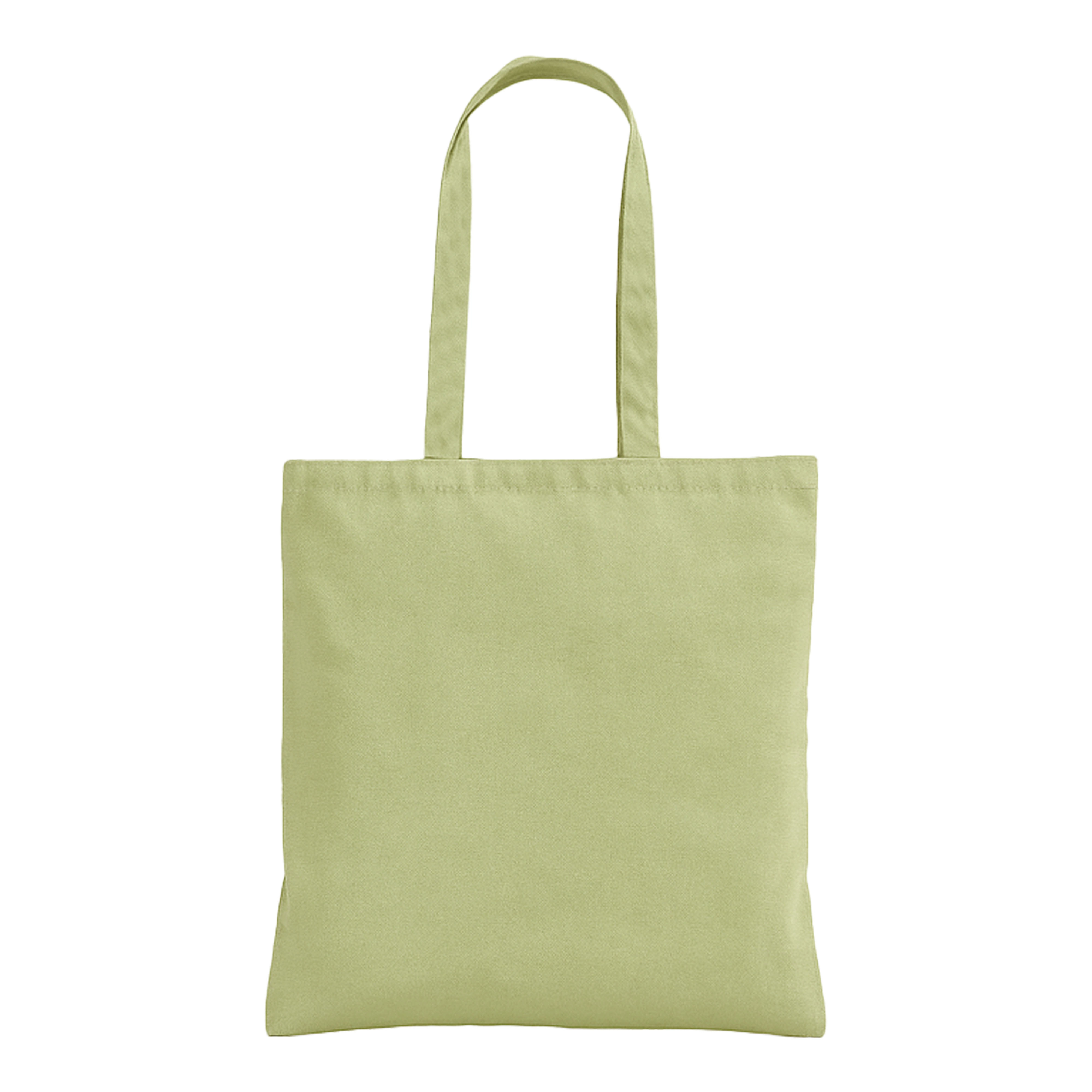 Immagine Shopper in cotone 130 g/m2, manici lunghi