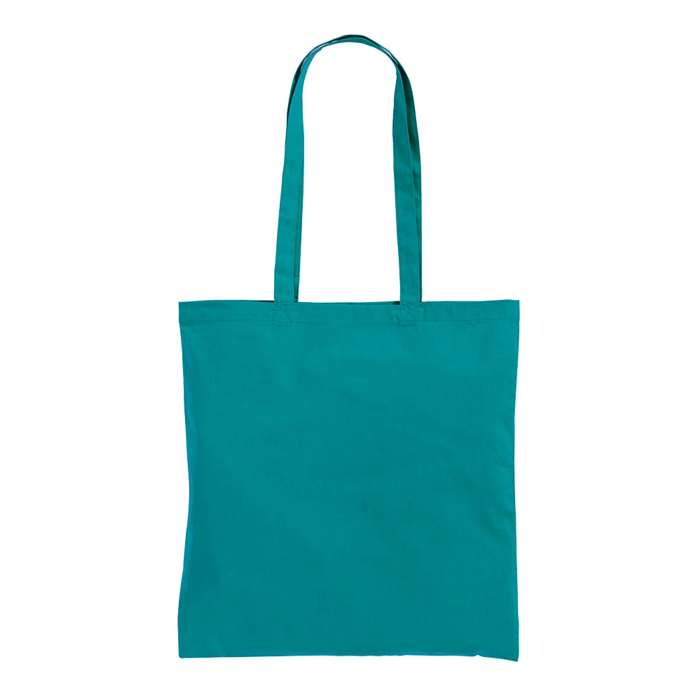 Immagine Shopper in cotone 130 g/m2, manici lunghi