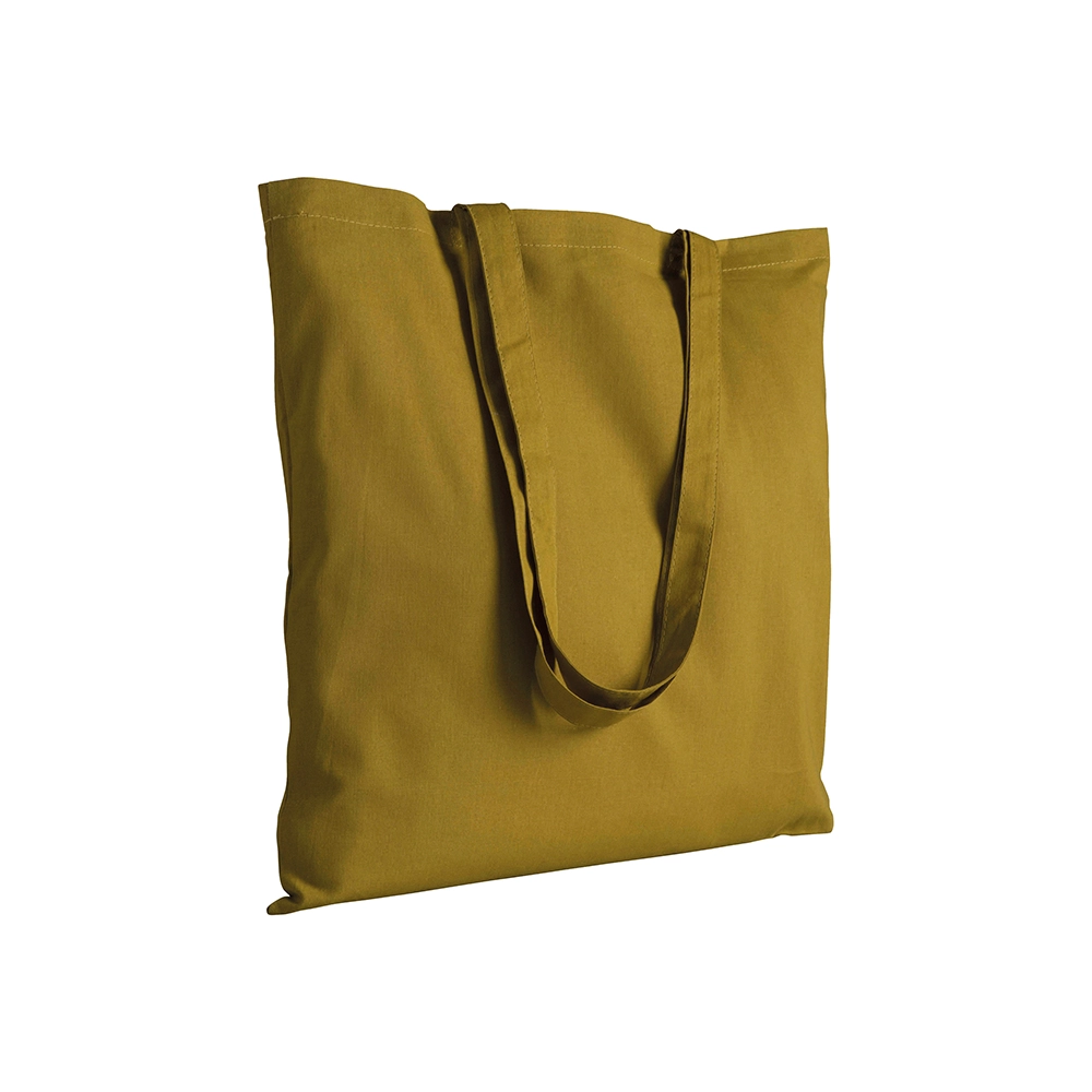 Immagine Shopper in cotone 130 g/m2, manici lunghi