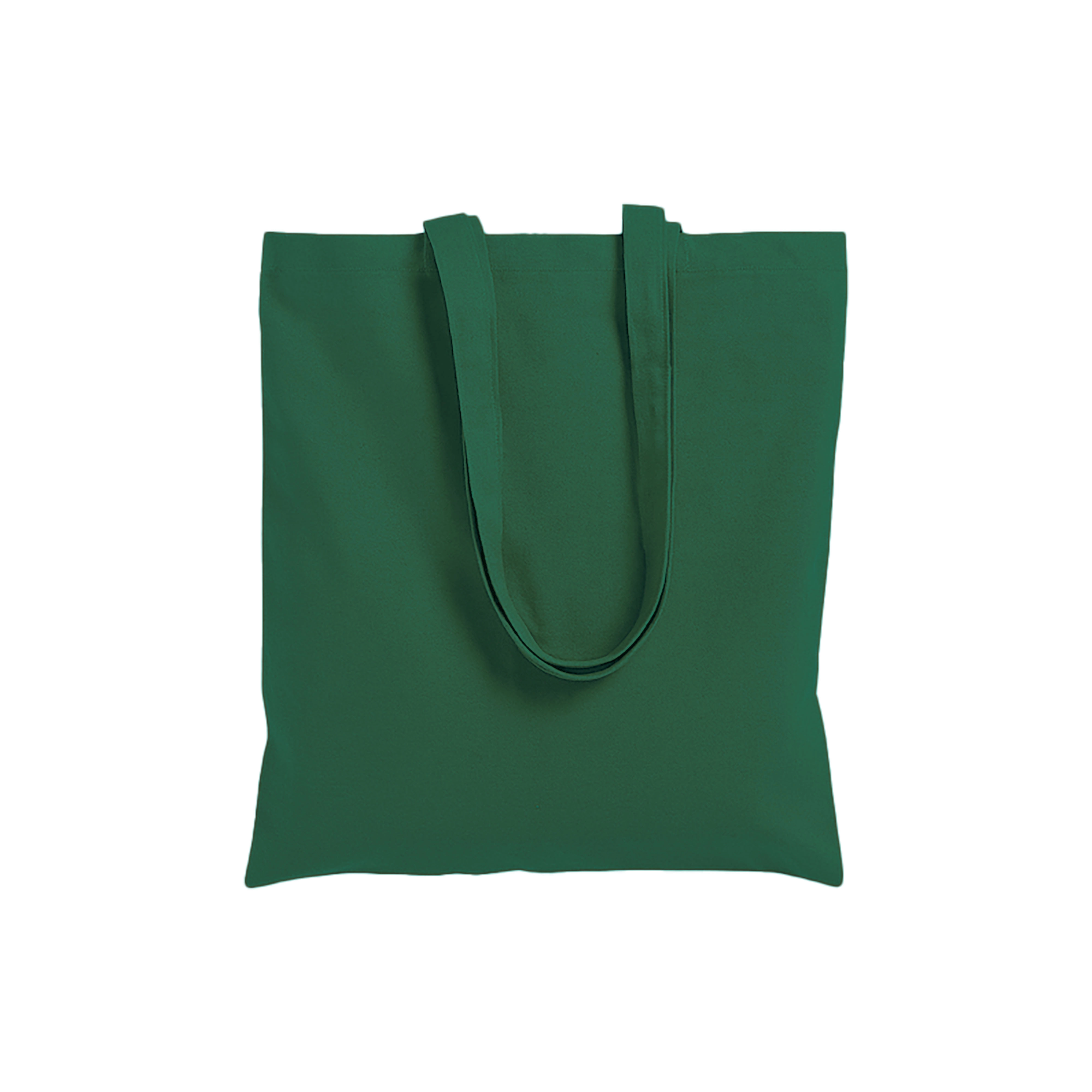 Immagine Shopper in cotone 130 g/m2, manici lunghi