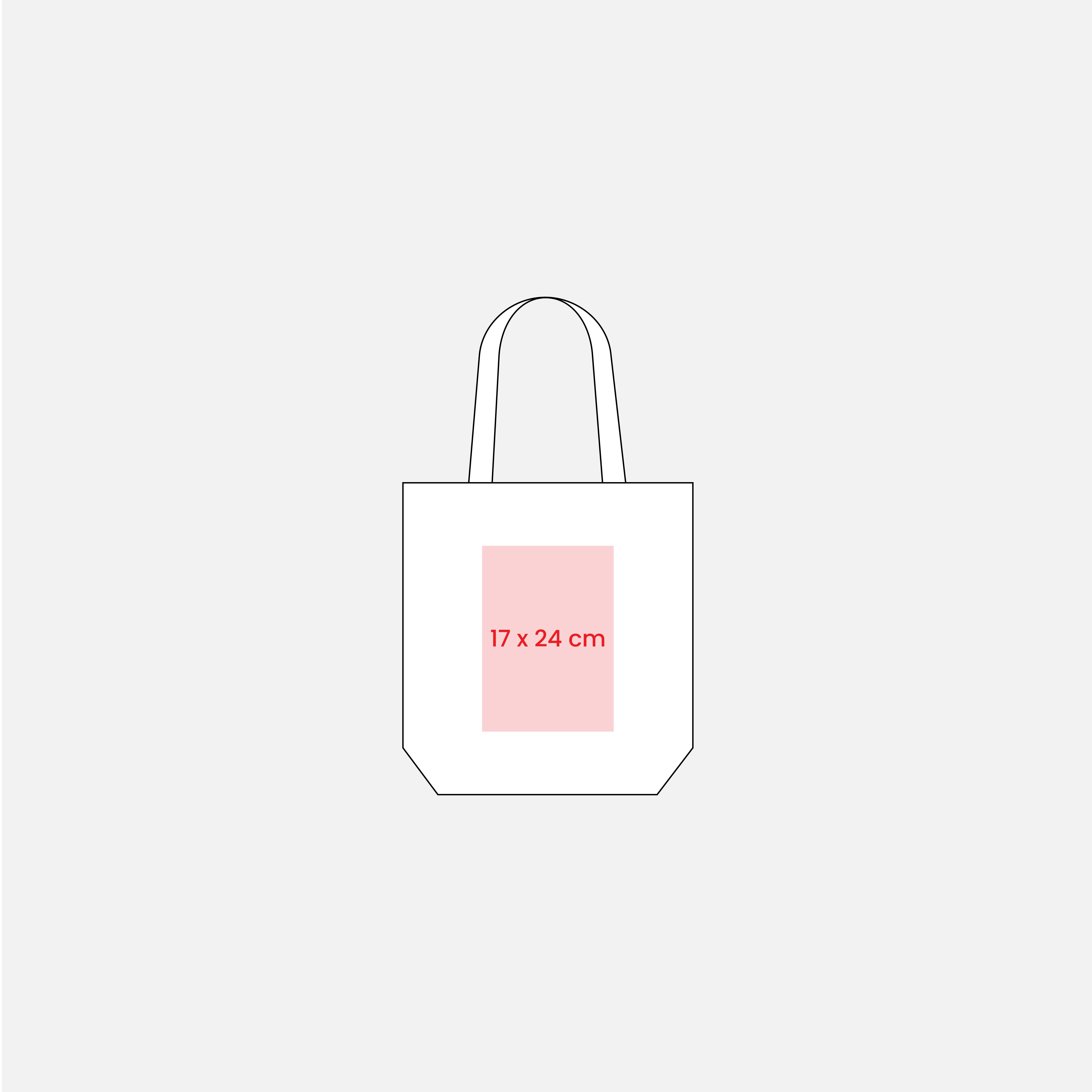 Immagine Shopper con soffietto in TNT laminato 100 g/m2 termosaldato, manici corti