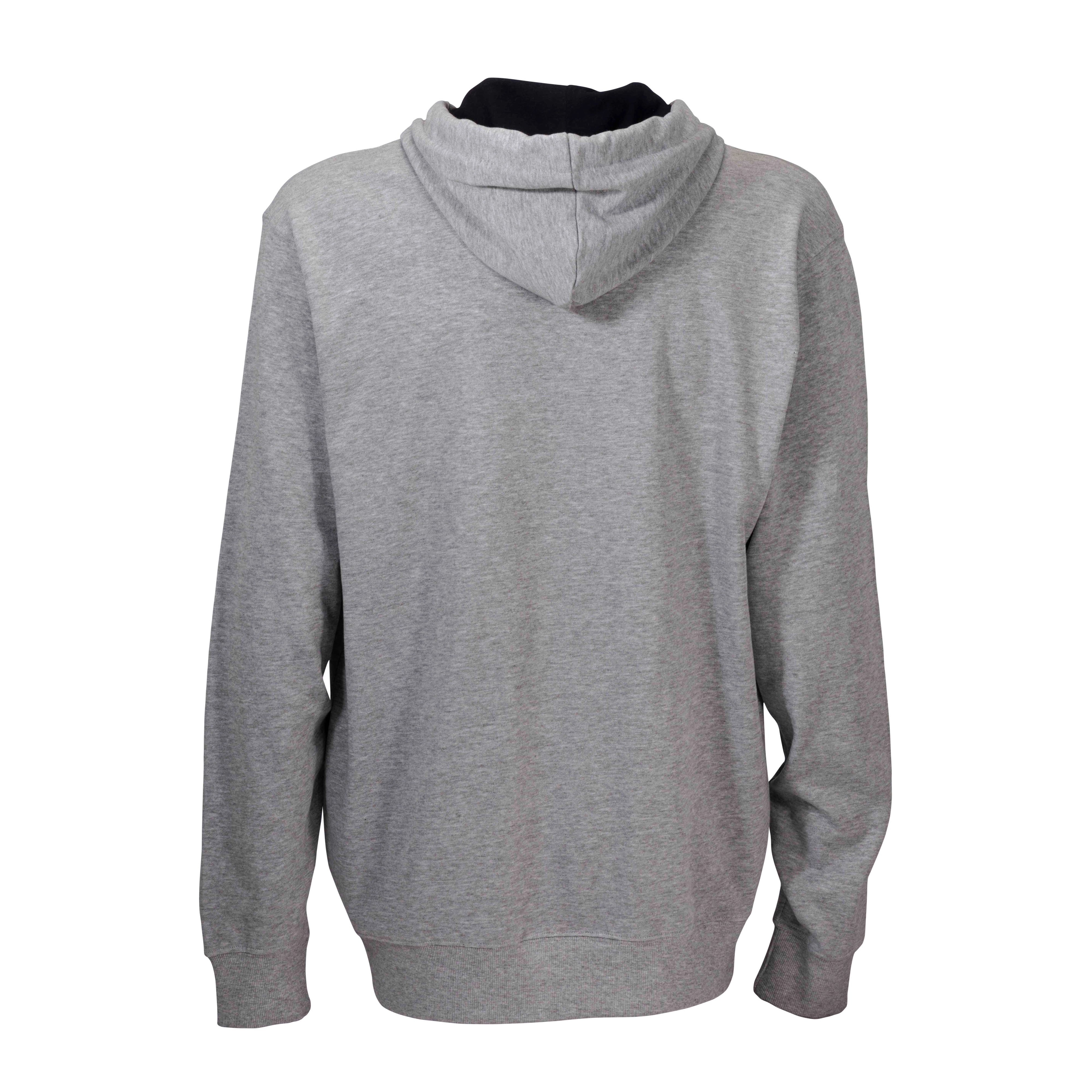 Immagine Felpa da uomo a zip intera, con cappuccio e 2 tasche frontali