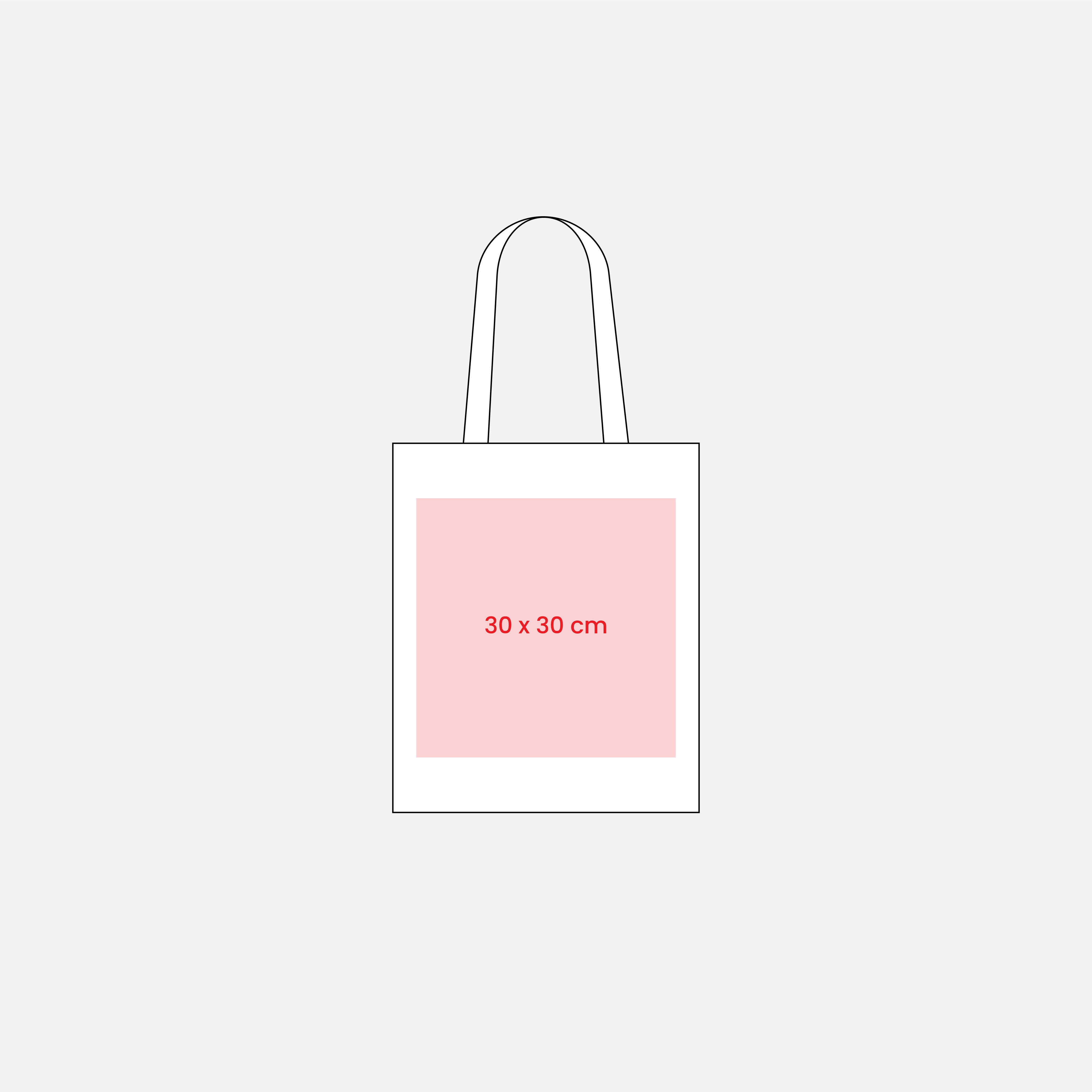 Immagine Shopper in cotone riciclato 150 g/m2 effetto melange, manici lunghi