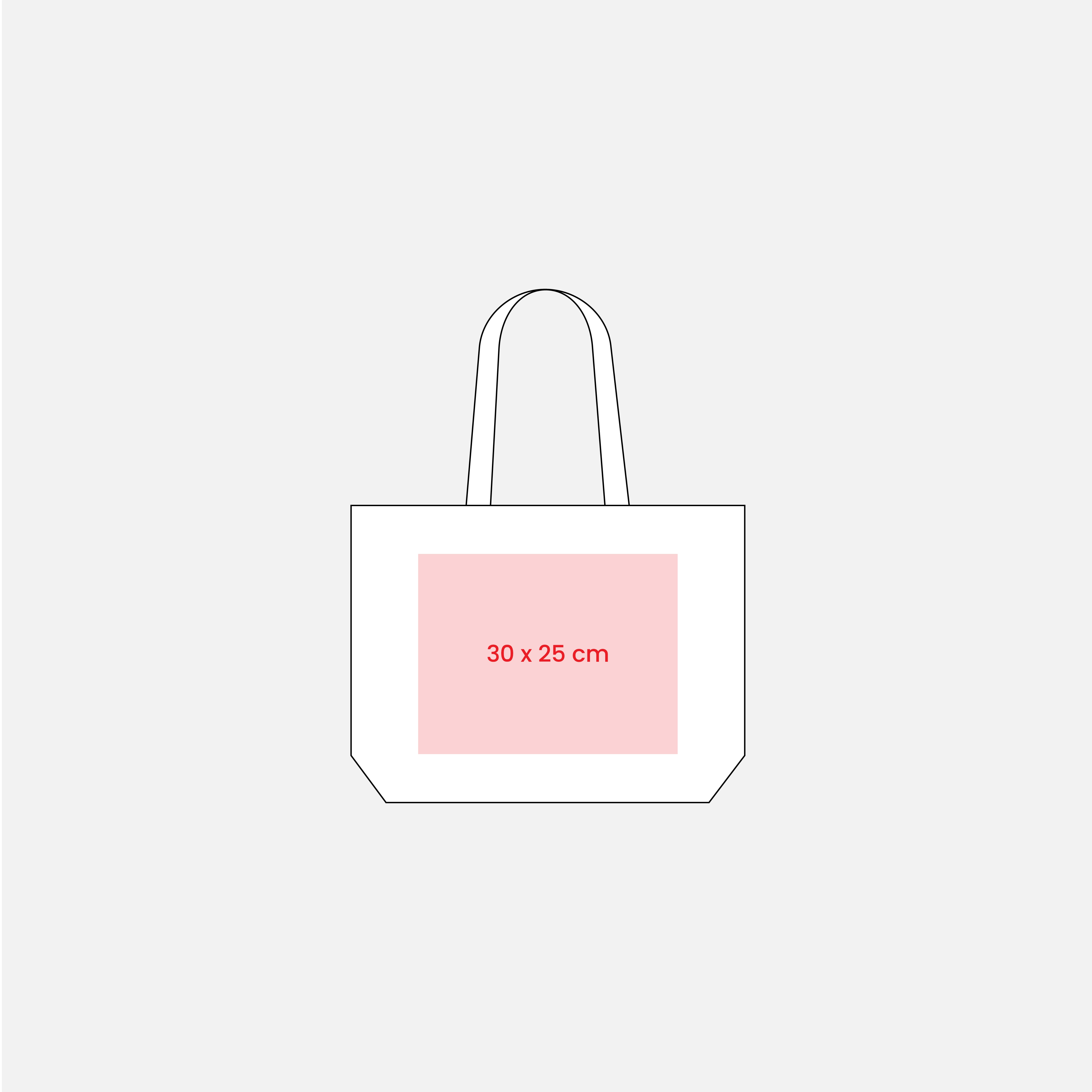 Immagine Shopper con soffietto in cotone 200 g/m2, manici lunghi