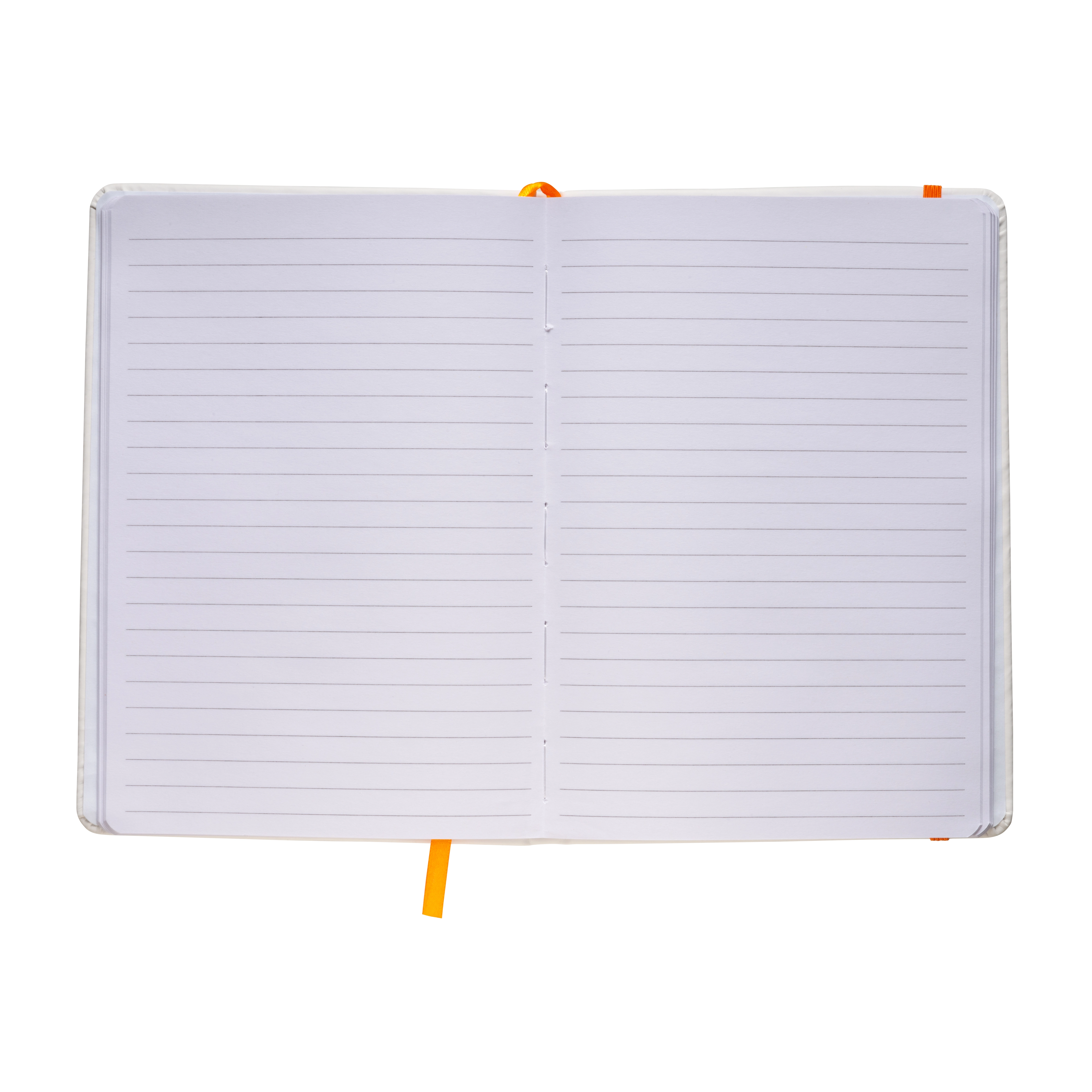 Immagine Quaderno in copertina in PU con elastico colorato(80 pag.), segnalibro in raso