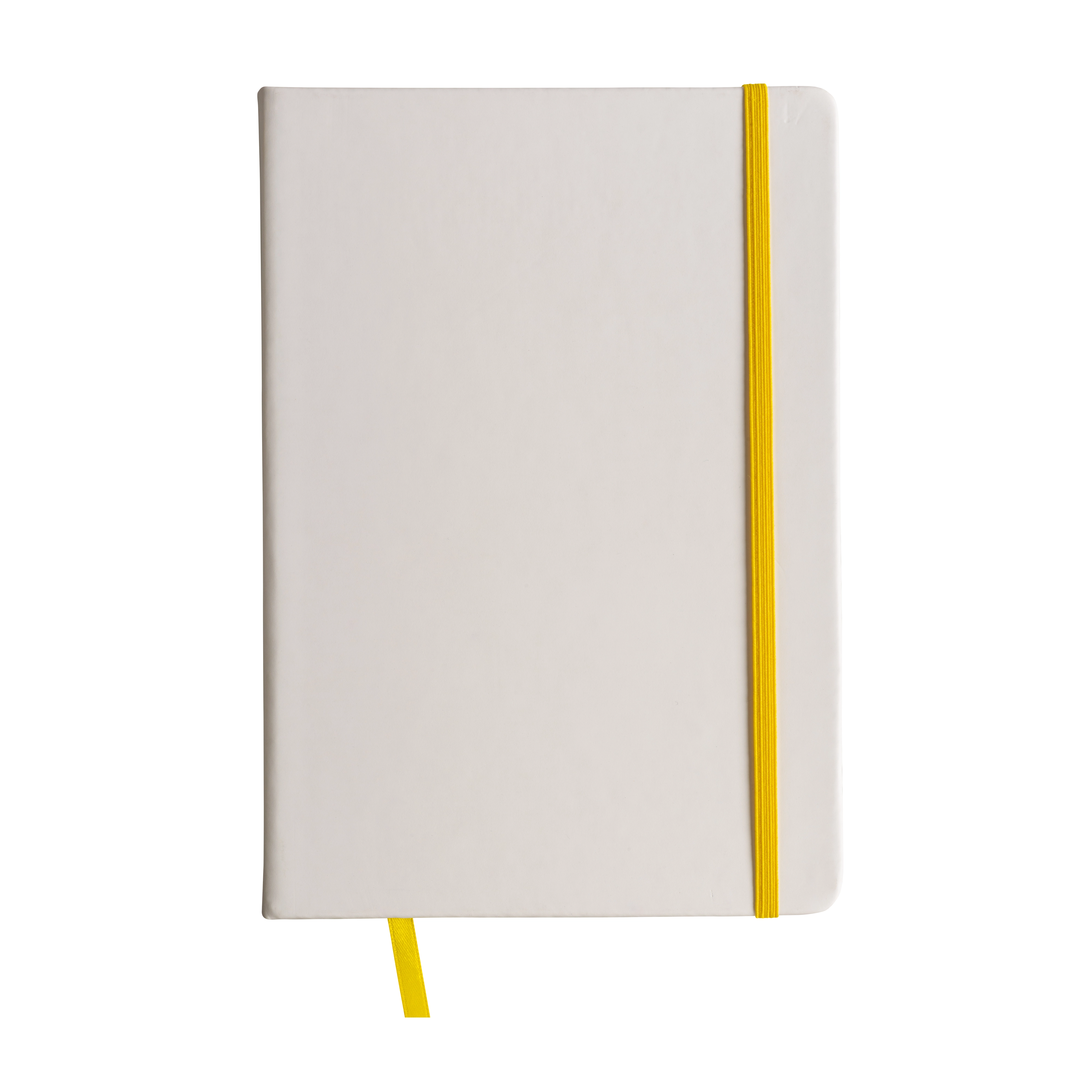 Immagine Quaderno in copertina in PU con elastico colorato(80 pag.), segnalibro in raso