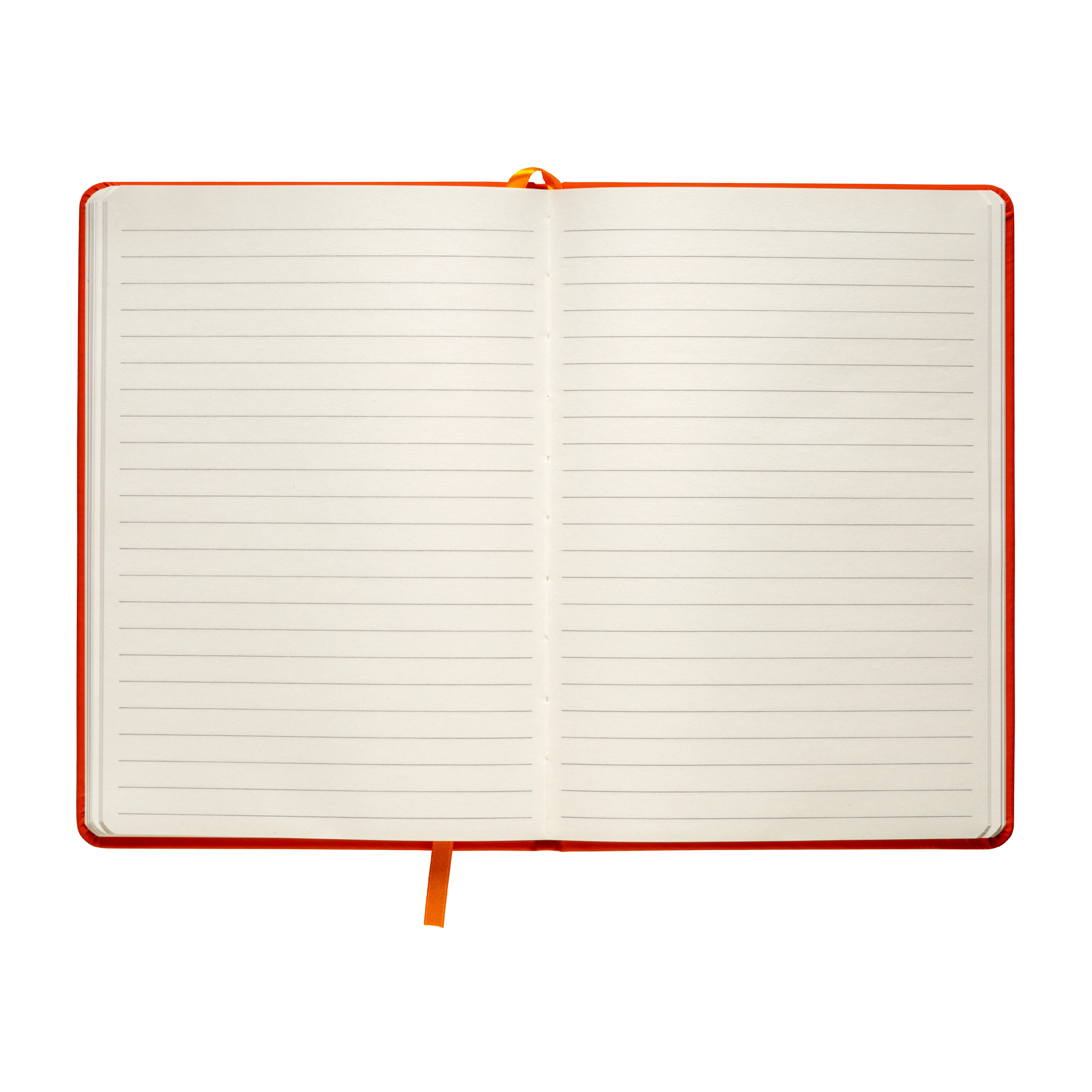 Immagine Quaderno in PU con elastico colorato, fogli a righe (80 pag.) colore avorio, segnalibro in