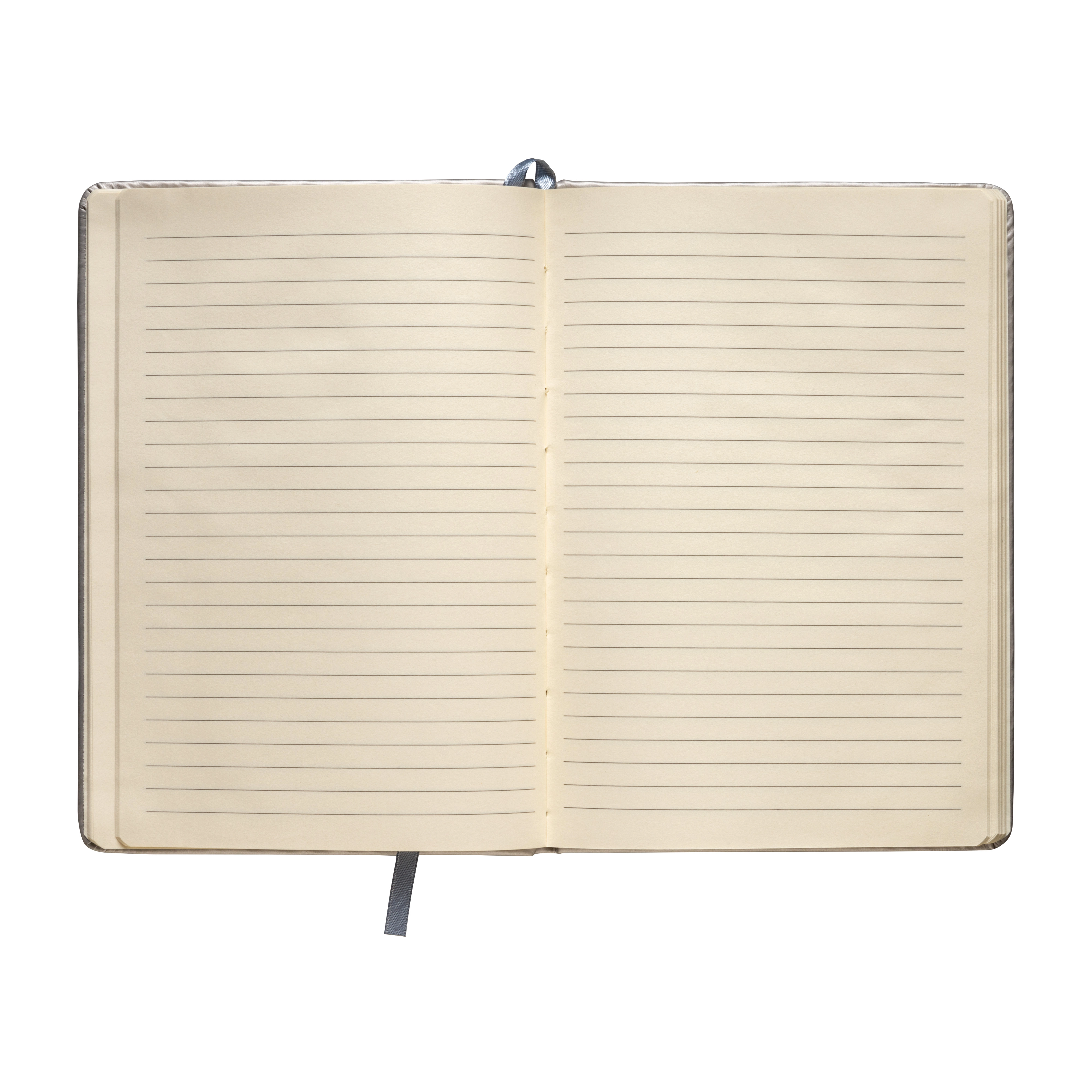 Immagine Quaderno in PU con elastico colorato, fogli a righe (80 pag.) colore avorio, segnalibro in