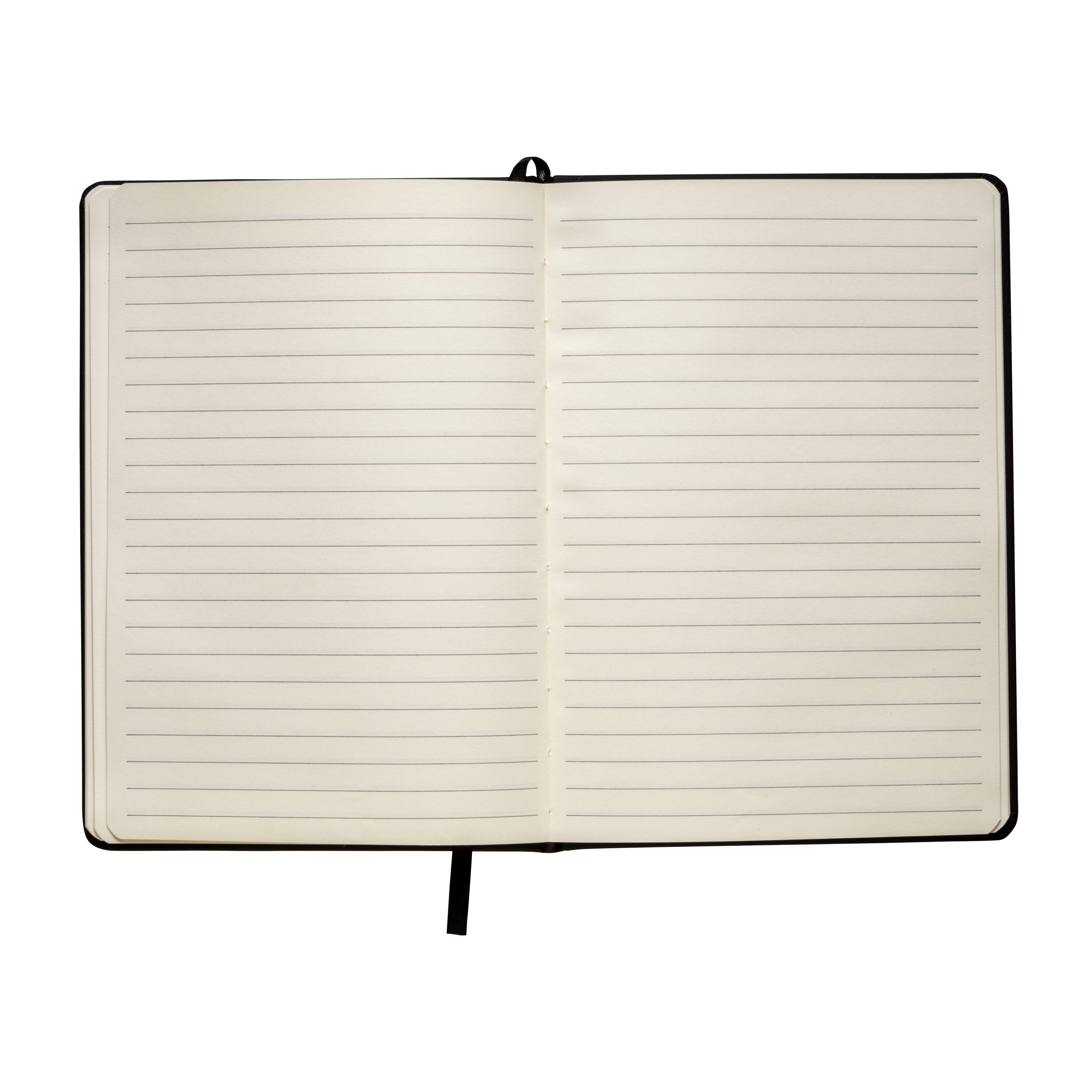 Immagine Quaderno in PU con elastico colorato, fogli a righe (80 pag.) colore avorio, segnalibro in