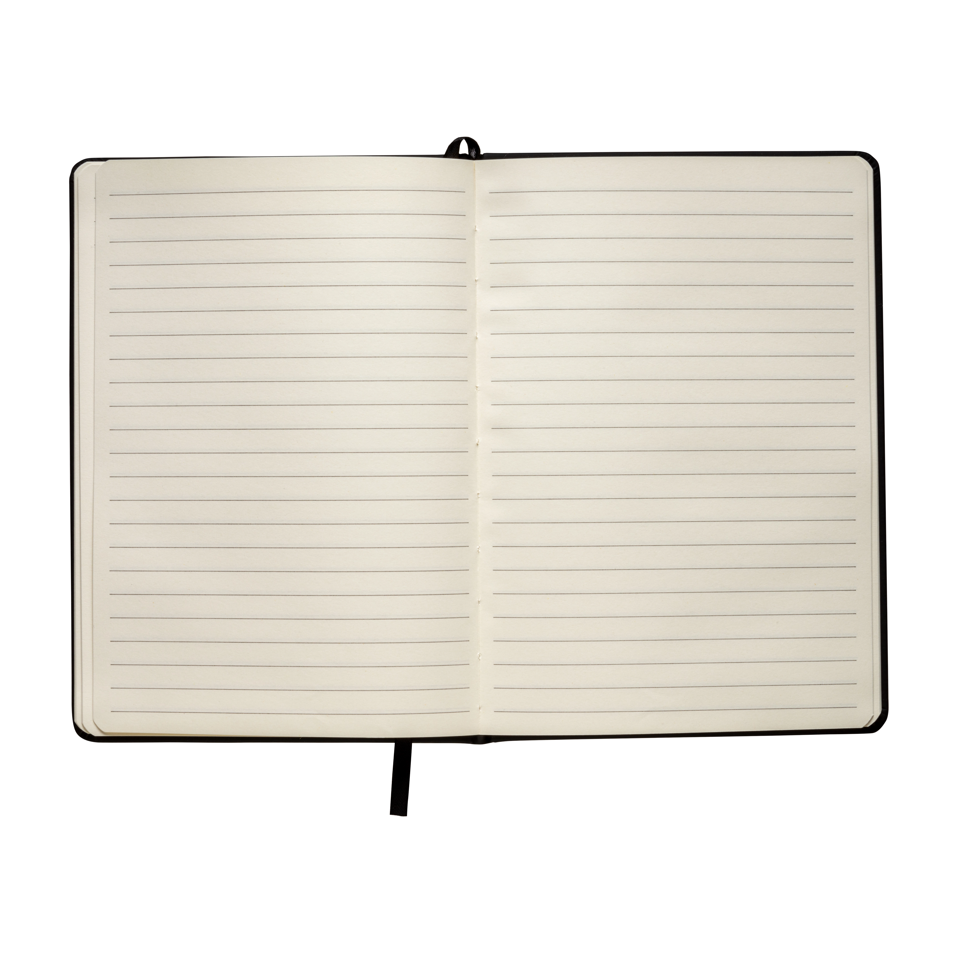 Immagine Quaderno in PU con elastico colorato, fogli a righe (80 pag.) colore avorio, segnalibro in