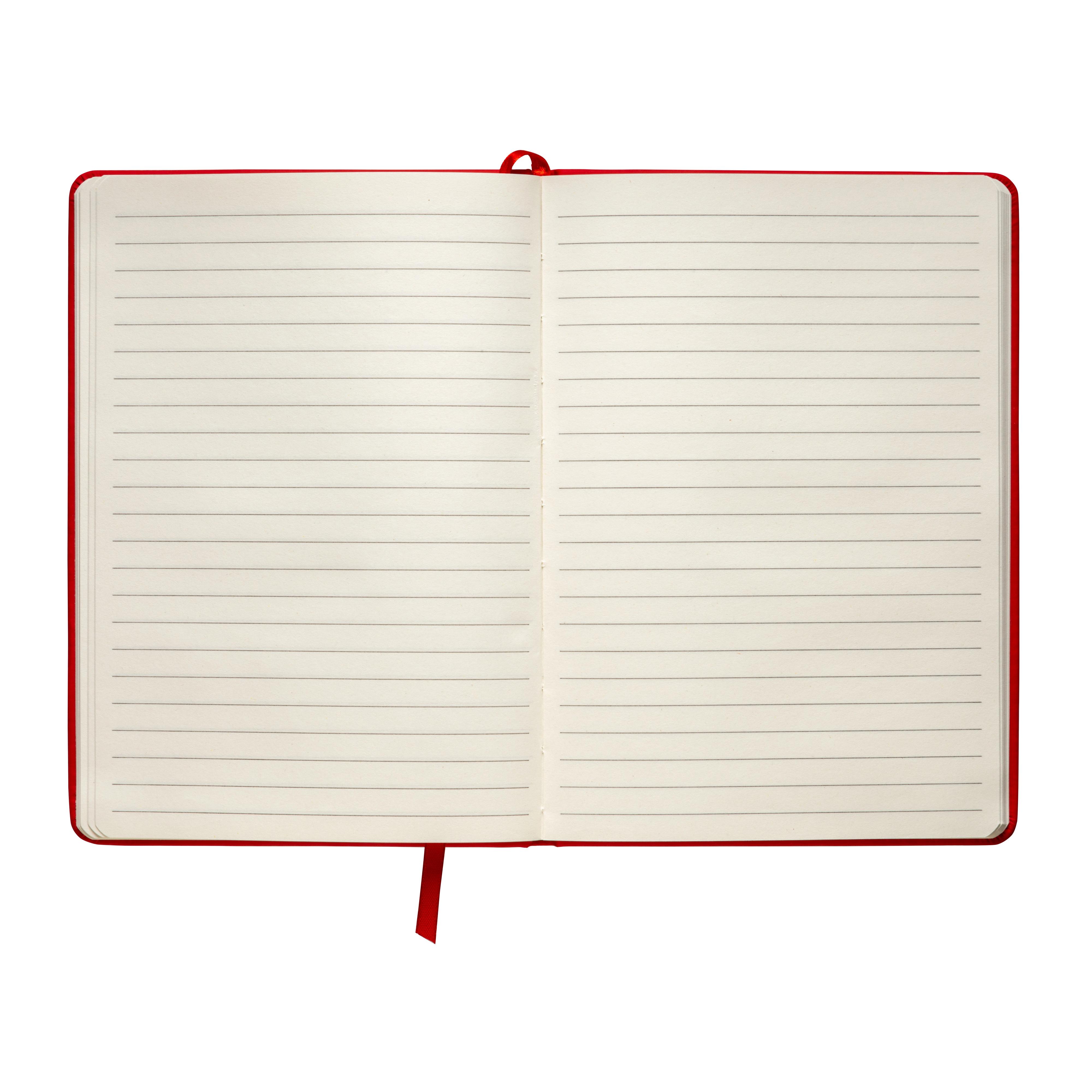 Immagine Quaderno in PU con elastico colorato, fogli a righe (80 pag.) colore avorio, segnalibro in