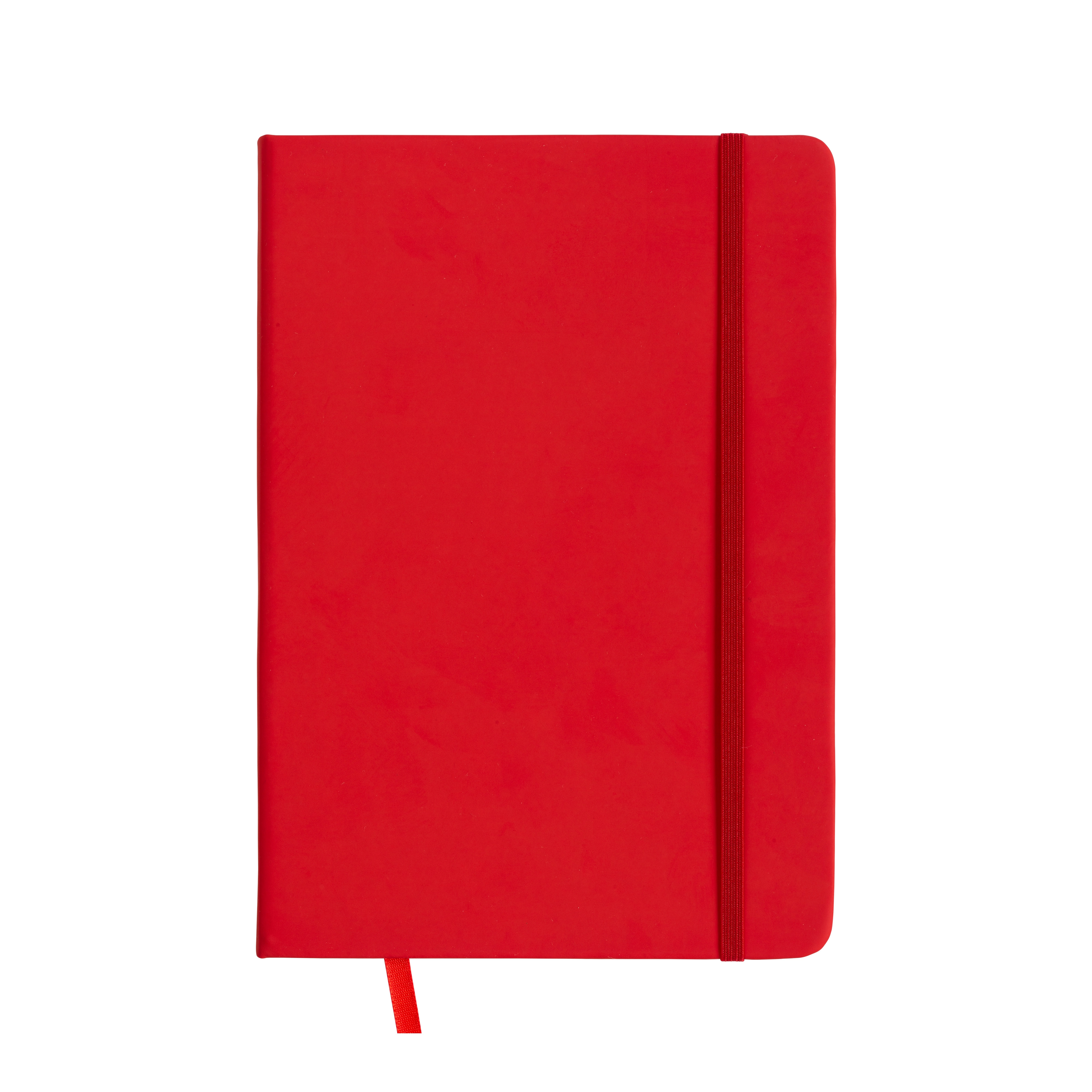 Immagine Quaderno in PU con elastico colorato, fogli a righe (80 pag.) colore avorio, segnalibro in