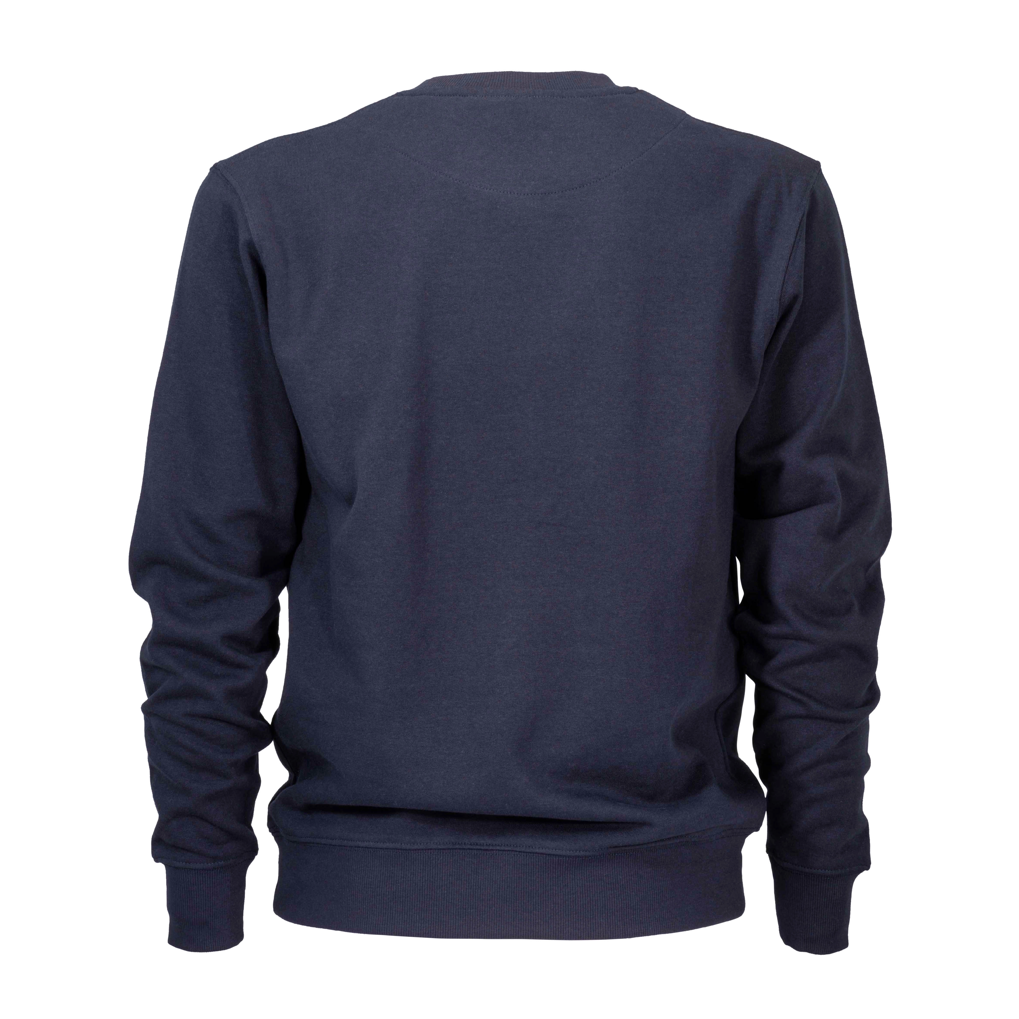 Immagine Felpa girocollo in cotone/poliestere, tinta unita