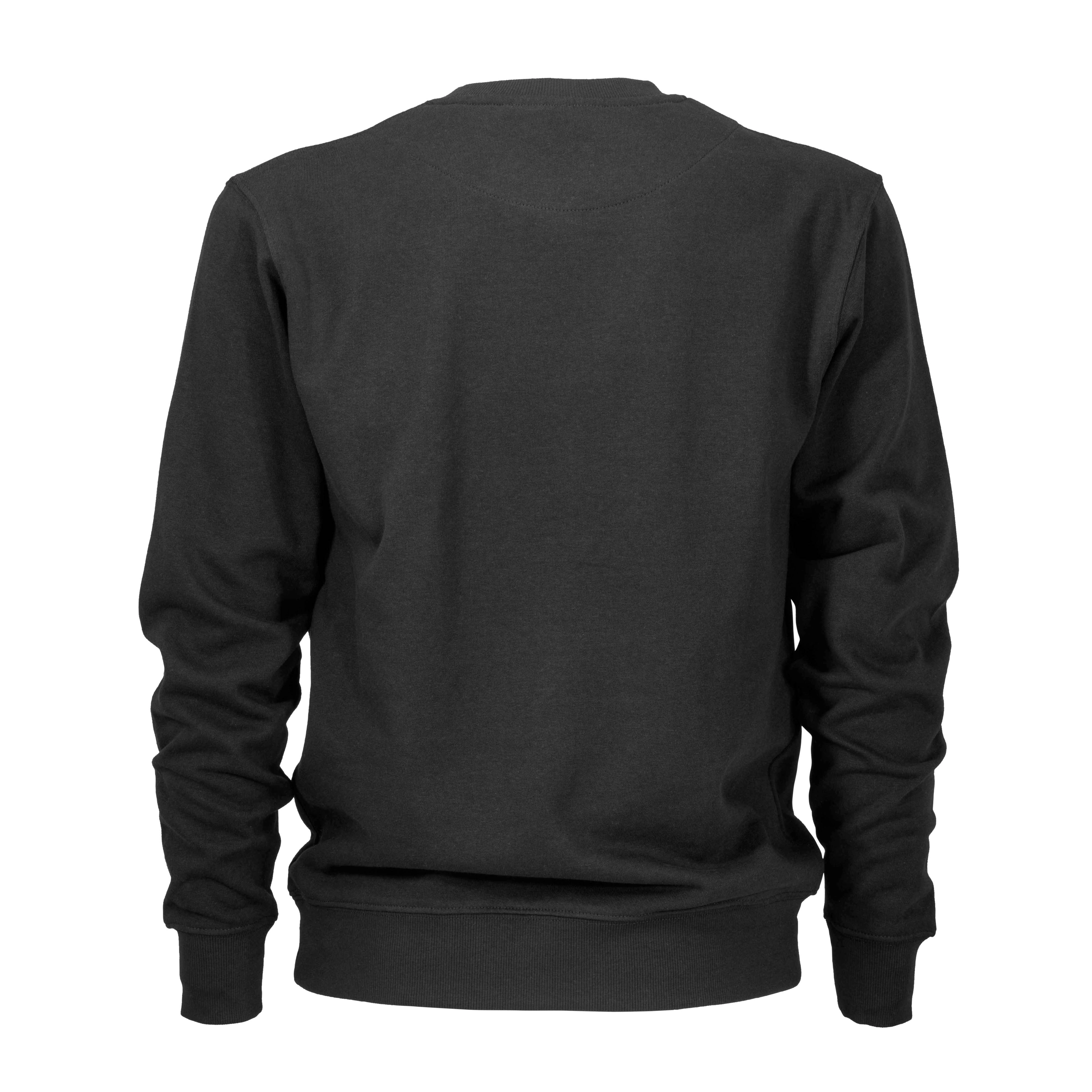 Immagine Felpa girocollo in cotone/poliestere, tinta unita