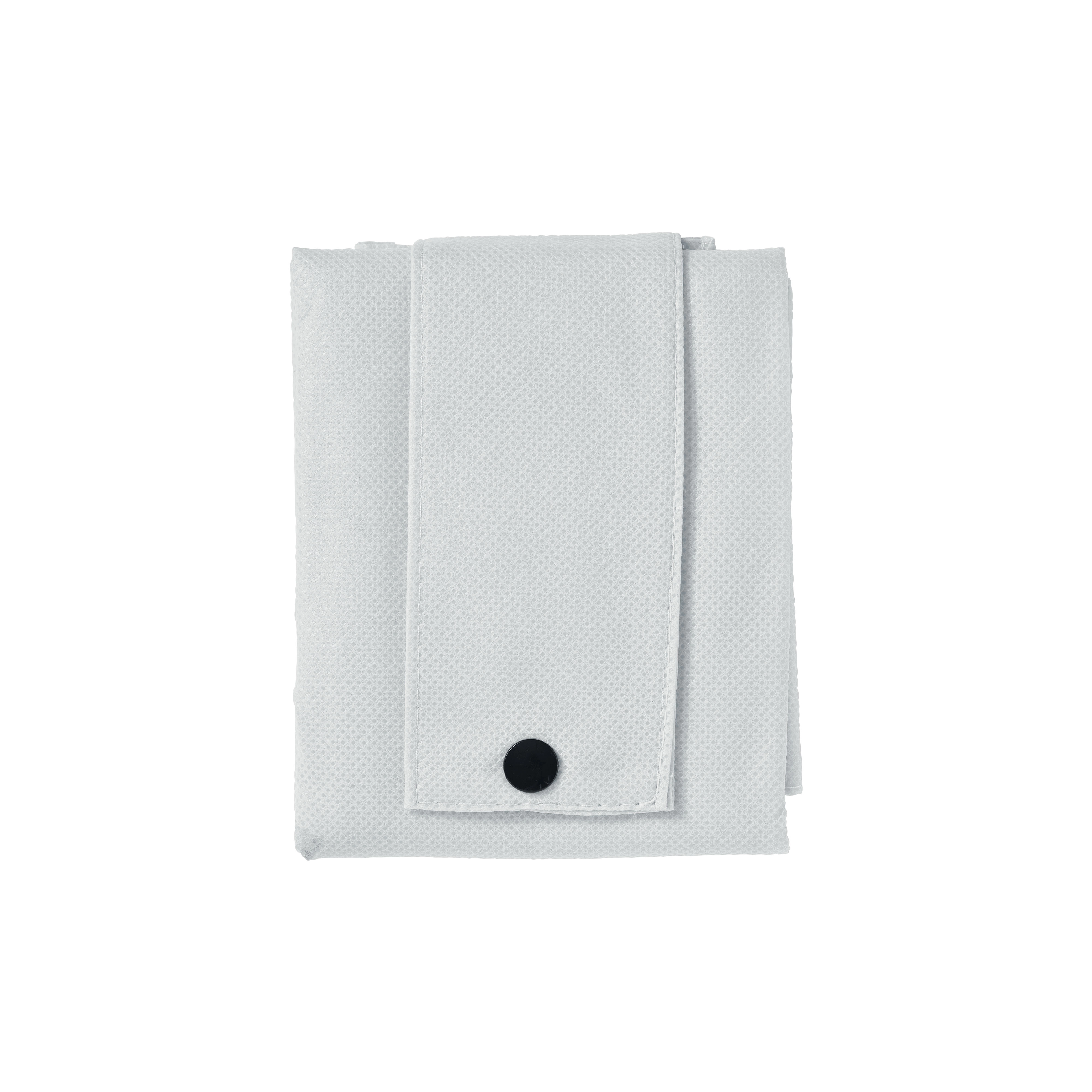 Immagine Shopper ripiegabile con soffietto in TNT 80 g/m2, manici corti