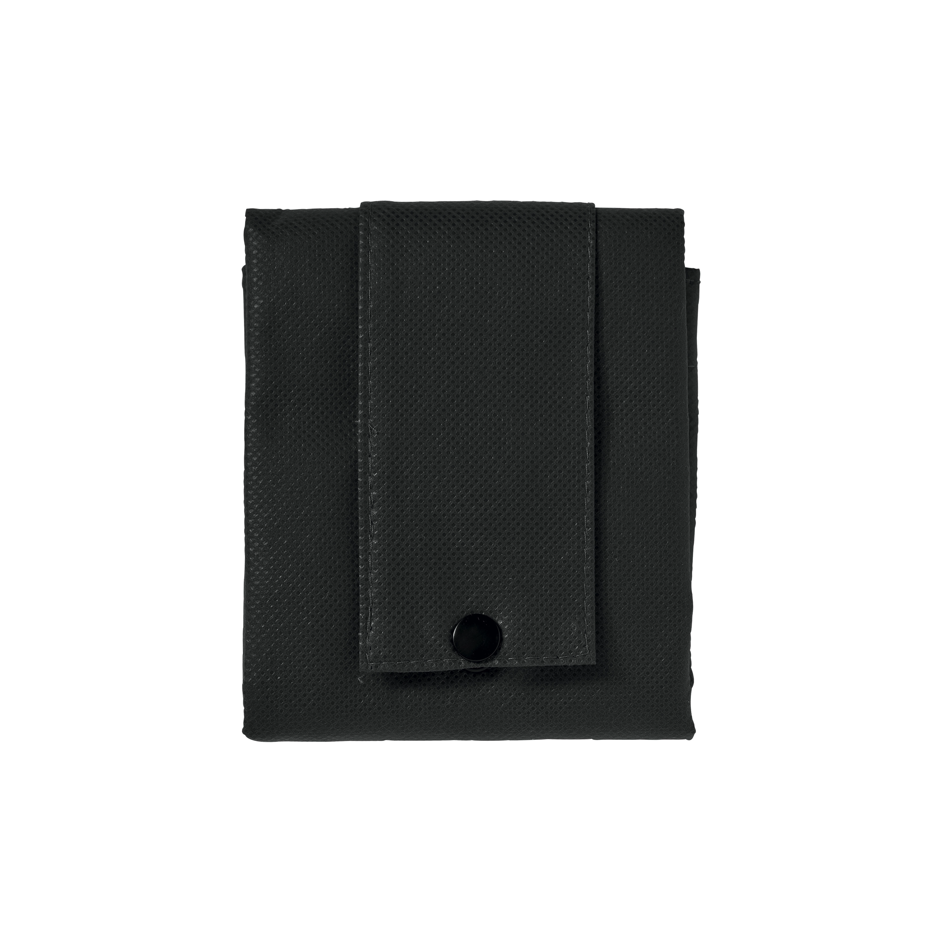 Immagine Shopper ripiegabile con soffietto in TNT 80 g/m2, manici corti