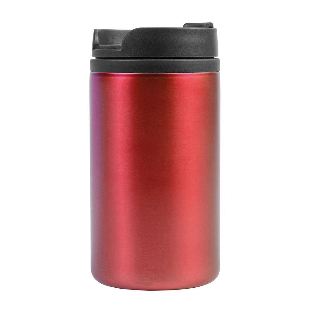 Immagine Tazza termica (300ml) in acciaio inox, con interno, manico e tappo in plastica