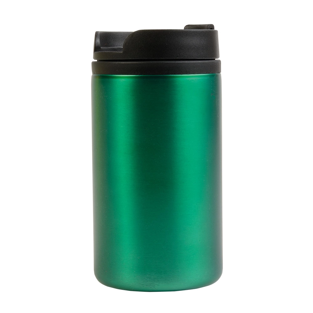 Immagine Tazza termica (300ml) in acciaio inox, con interno, manico e tappo in plastica