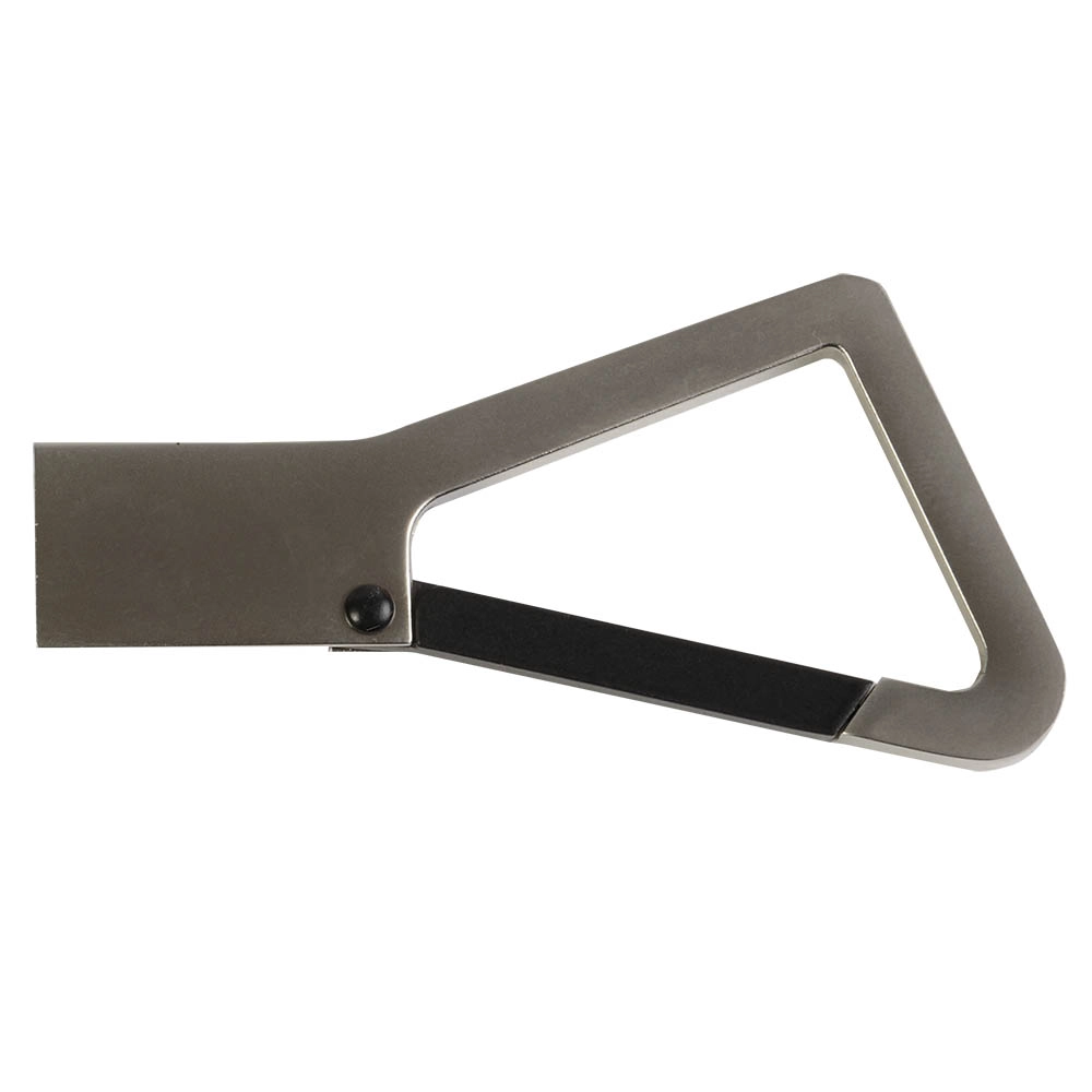 Immagine Chiavetta USB 4 Gb in metallo con moschettone. Possibilità di import su richiesta