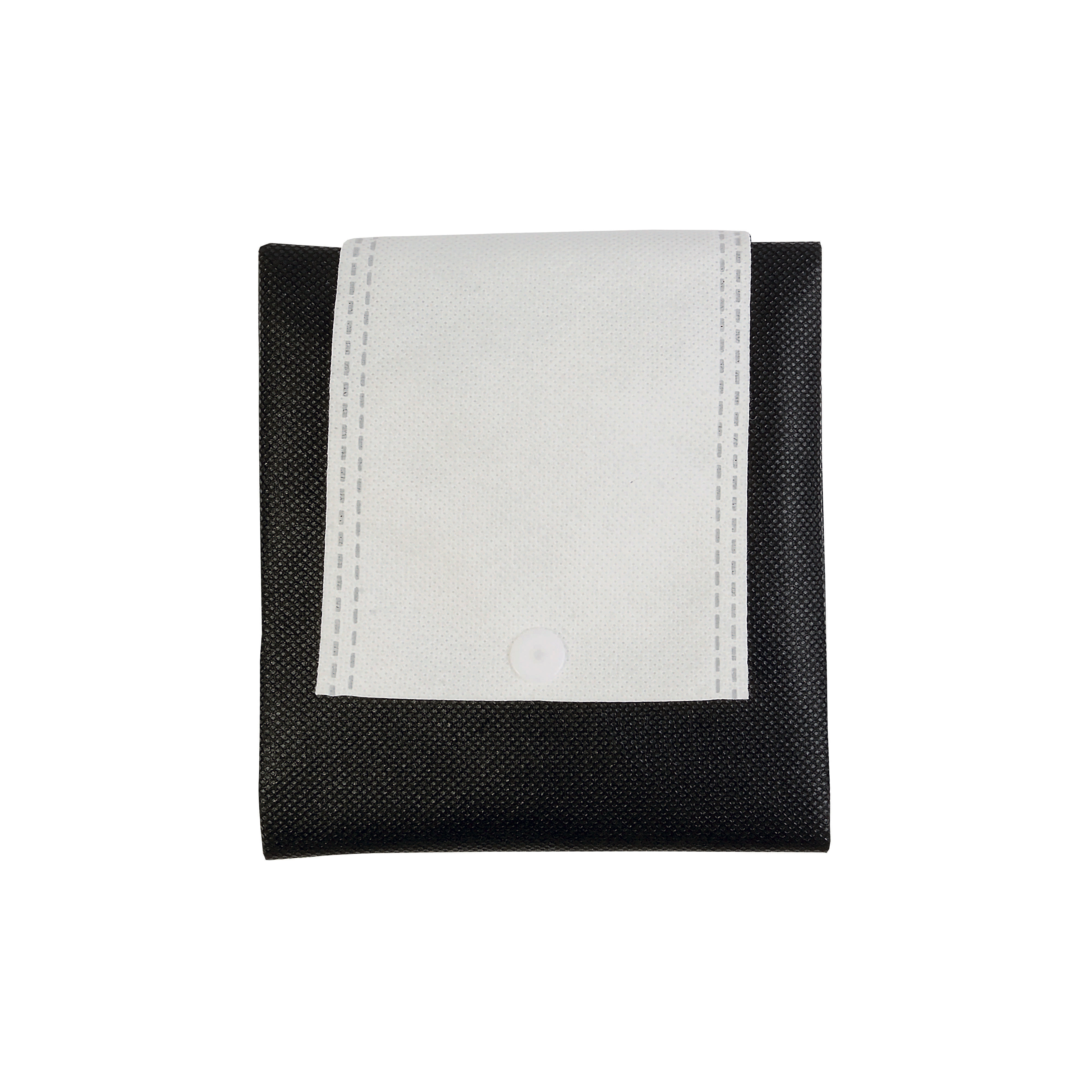 Immagine Shopper ripiegabile in TNT 80 g/m2 termosaldato, manici corti