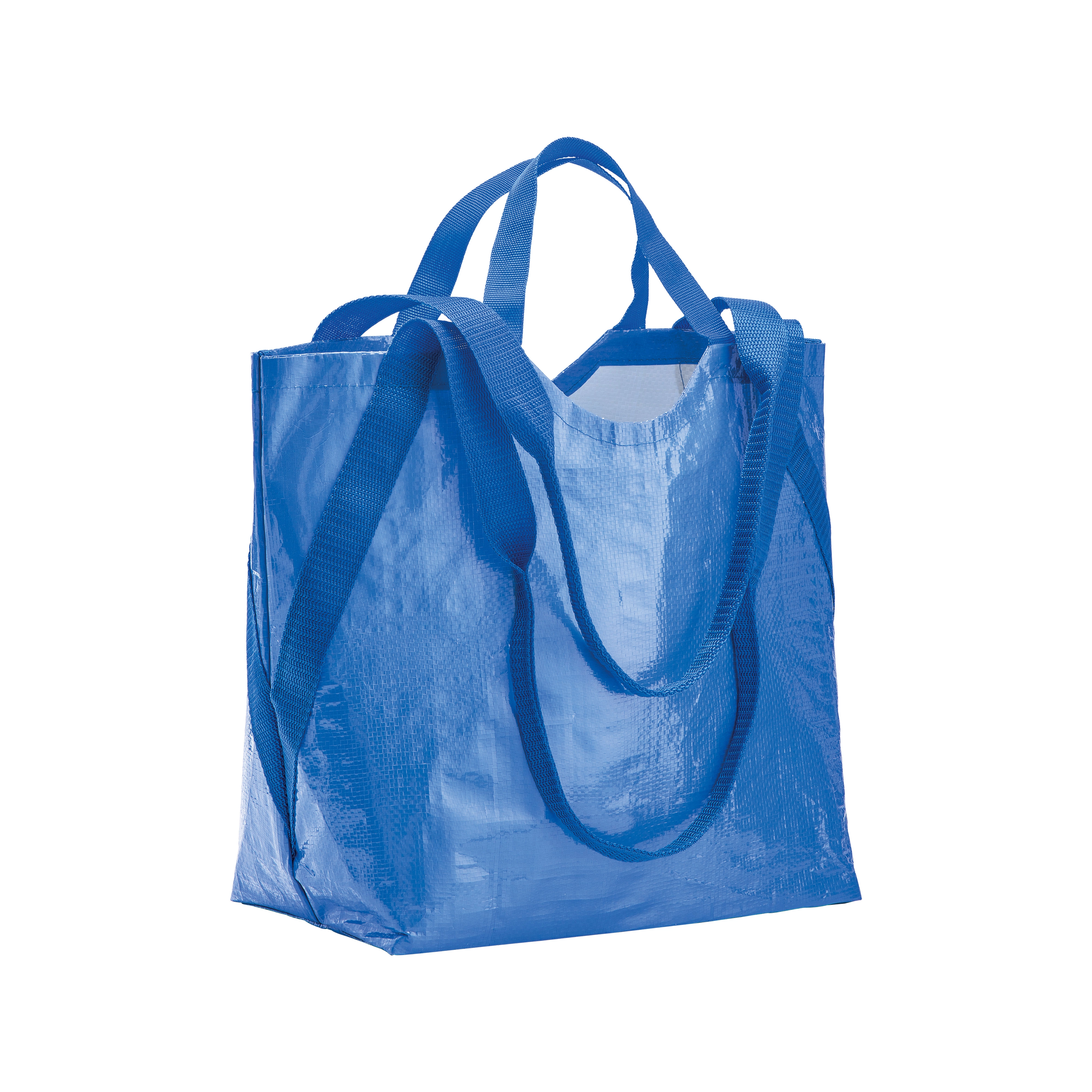 Immagine Shopper in polipropilene con manici doppi a nastro (corti e lunghi)