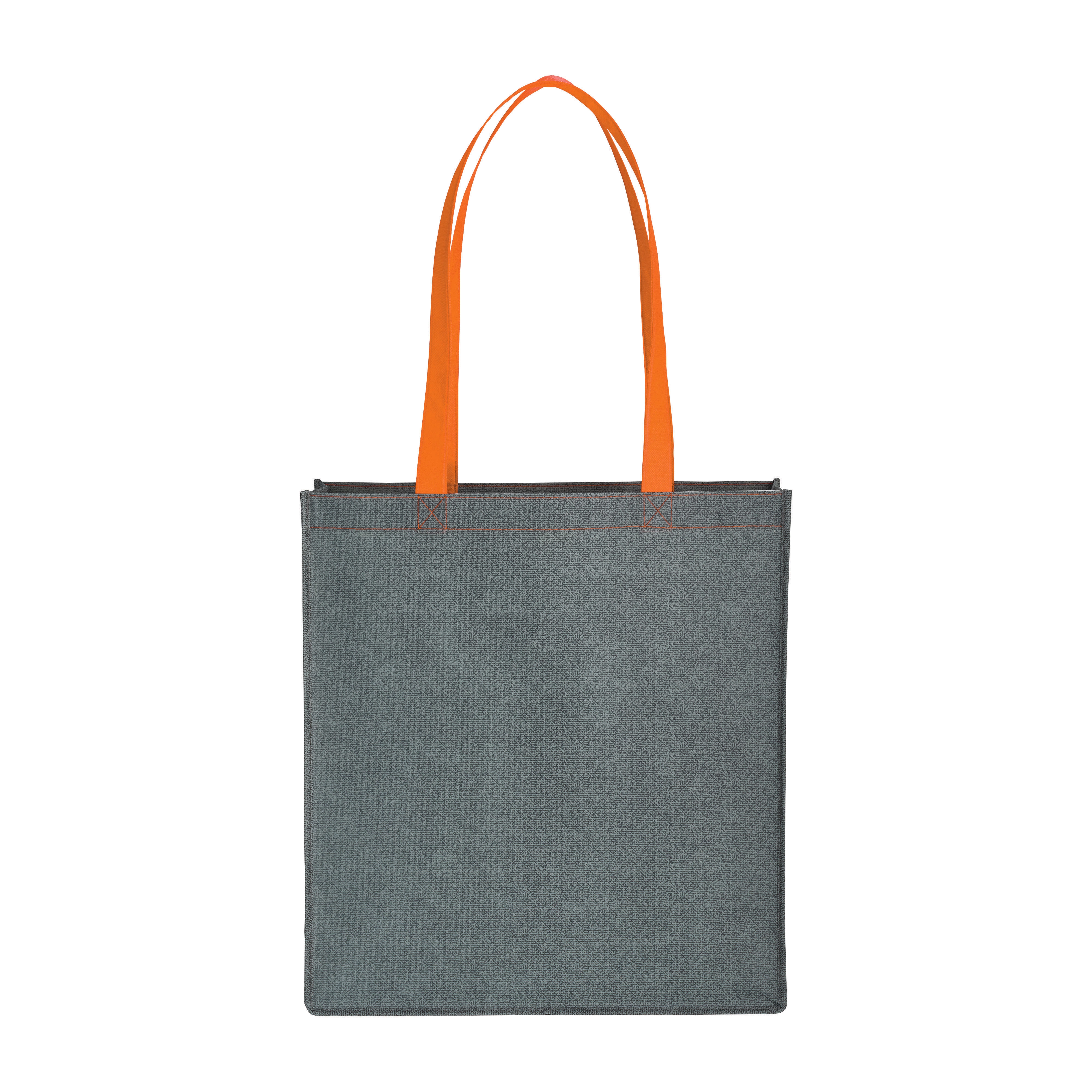 Immagine Shopper con soffietto in TNT stampato con effetto jeans