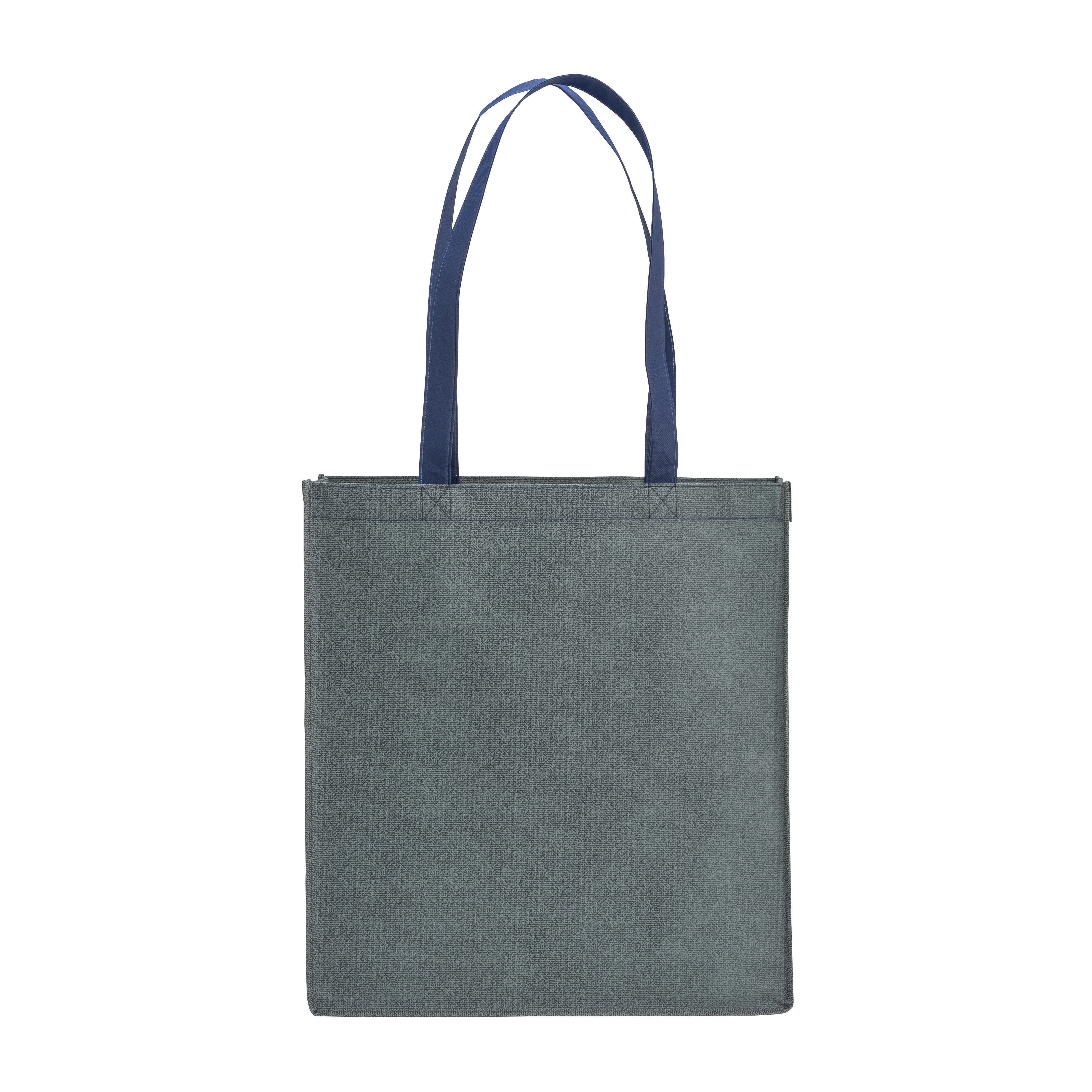 Immagine Shopper con soffietto in TNT stampato con effetto jeans