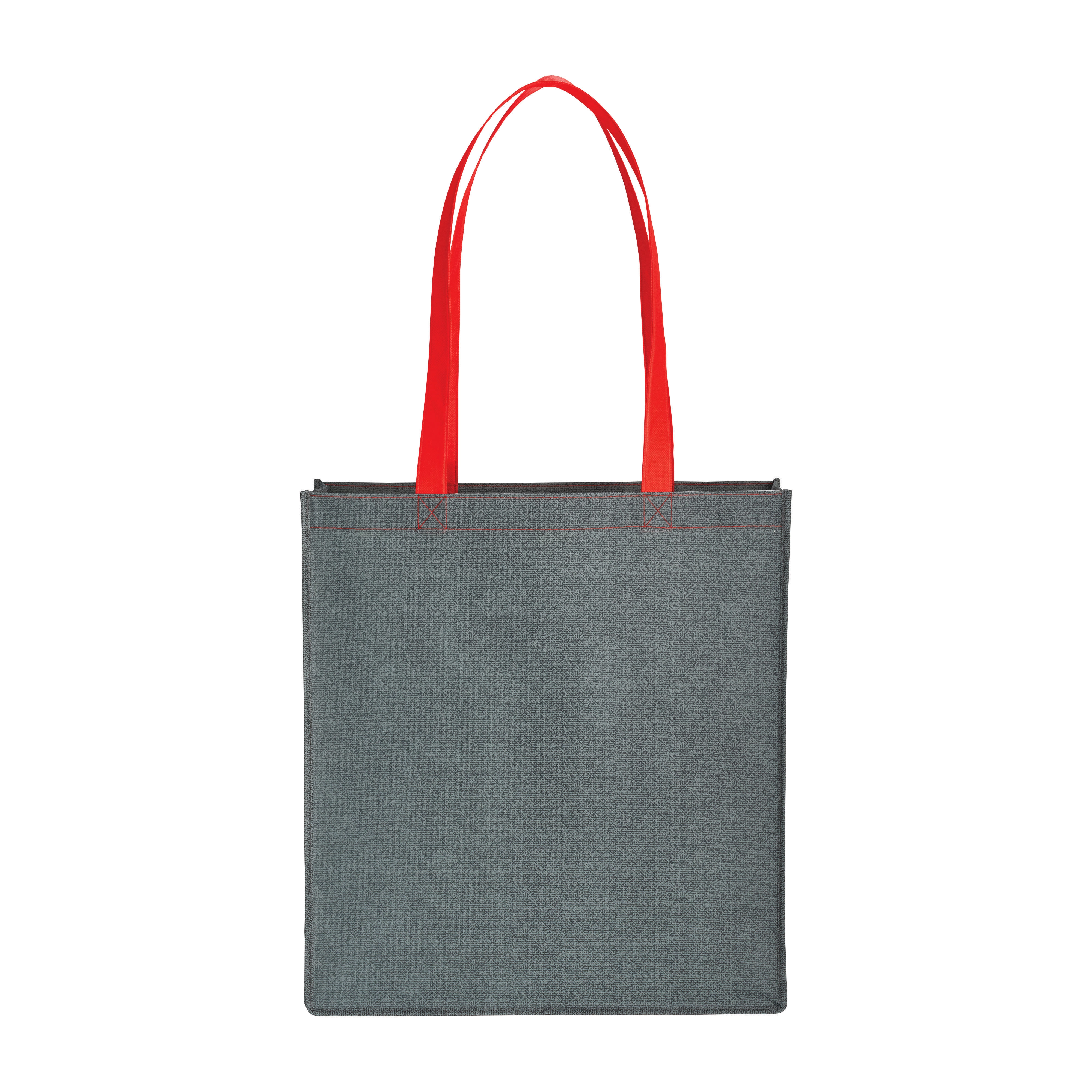 Immagine Shopper con soffietto in TNT stampato con effetto jeans