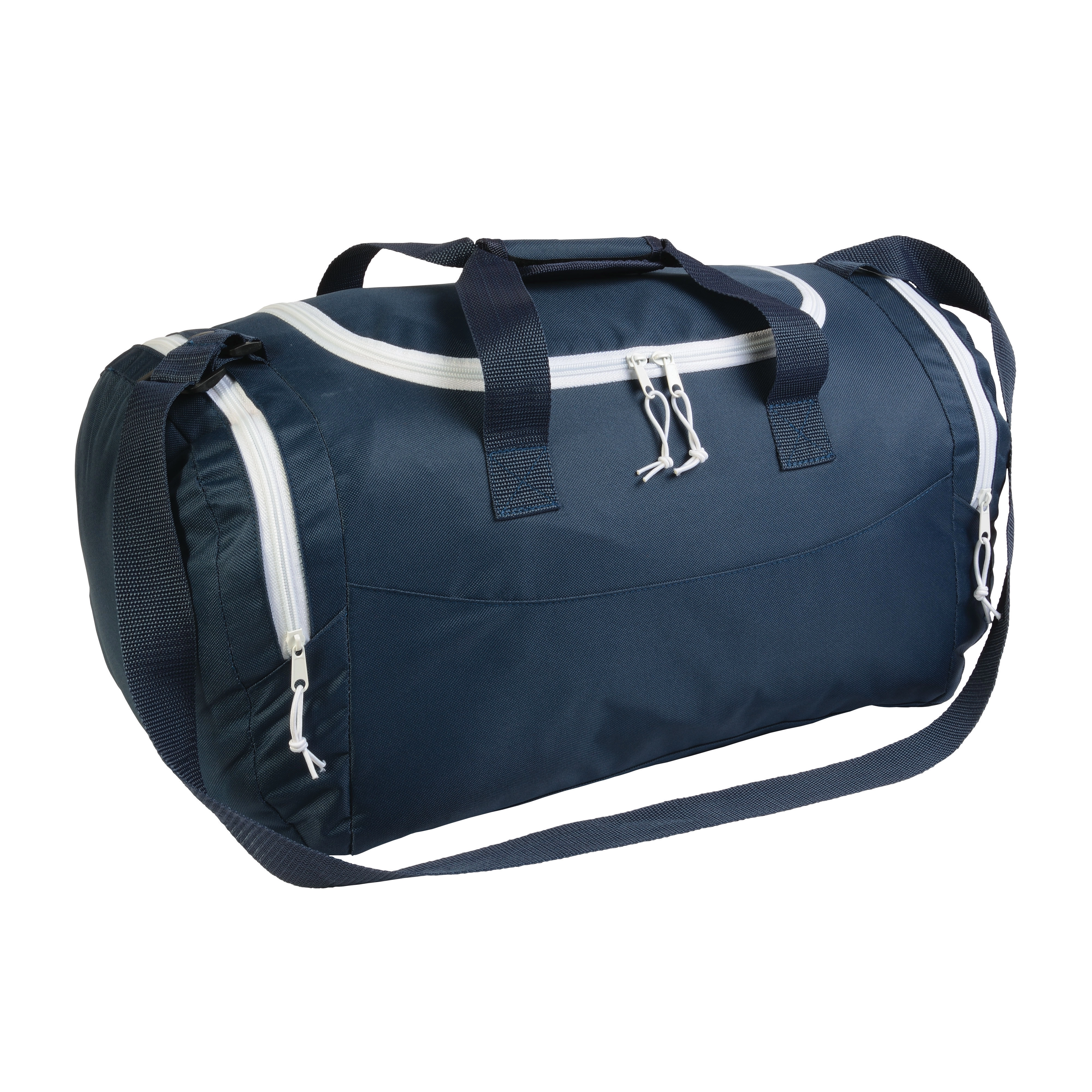 Immagine Borsone sport in polyester 600D con tasca porta scarpe