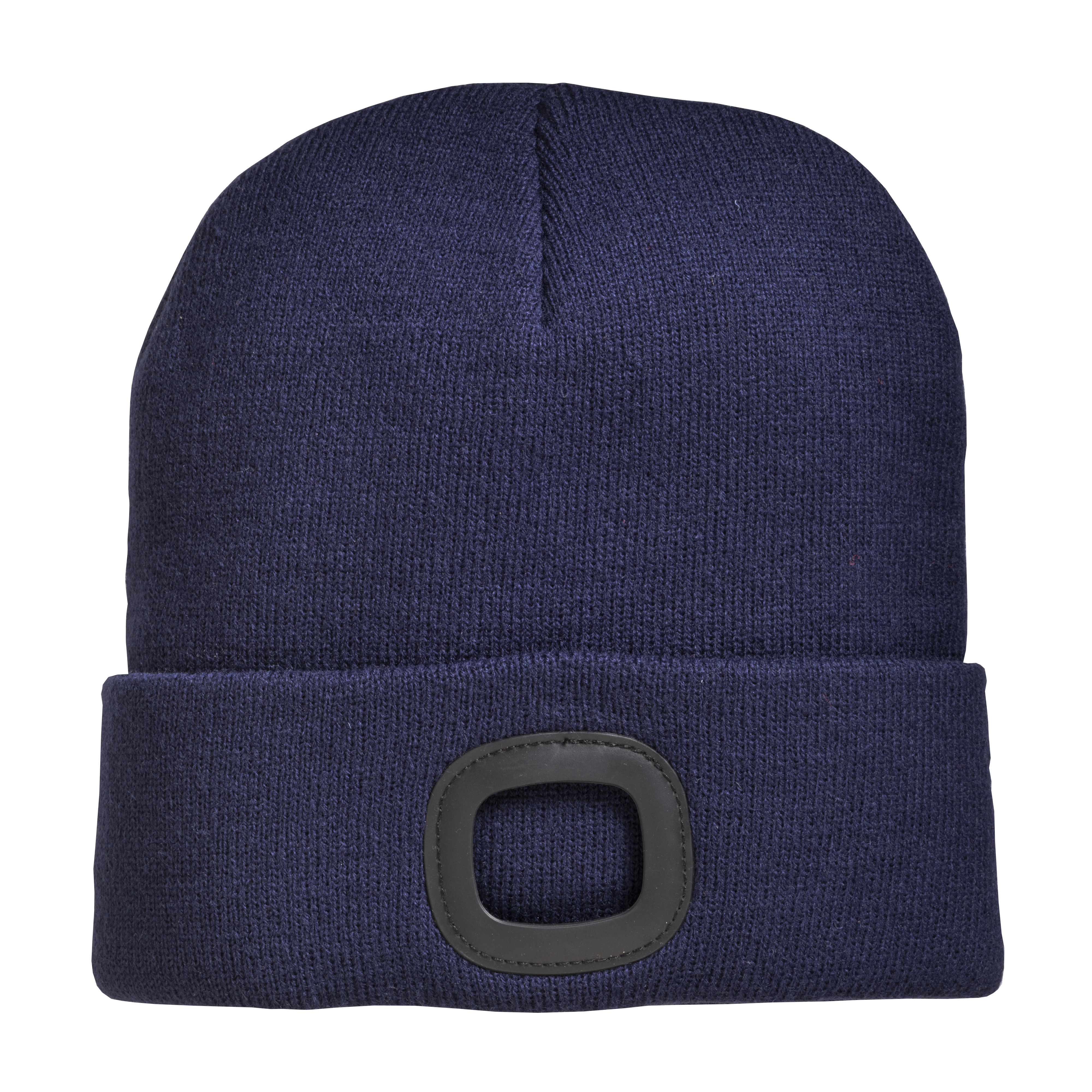 Immagine Cappellino in maglia 100% acrilico pesante con luce LED removibile e ricaricabile USB