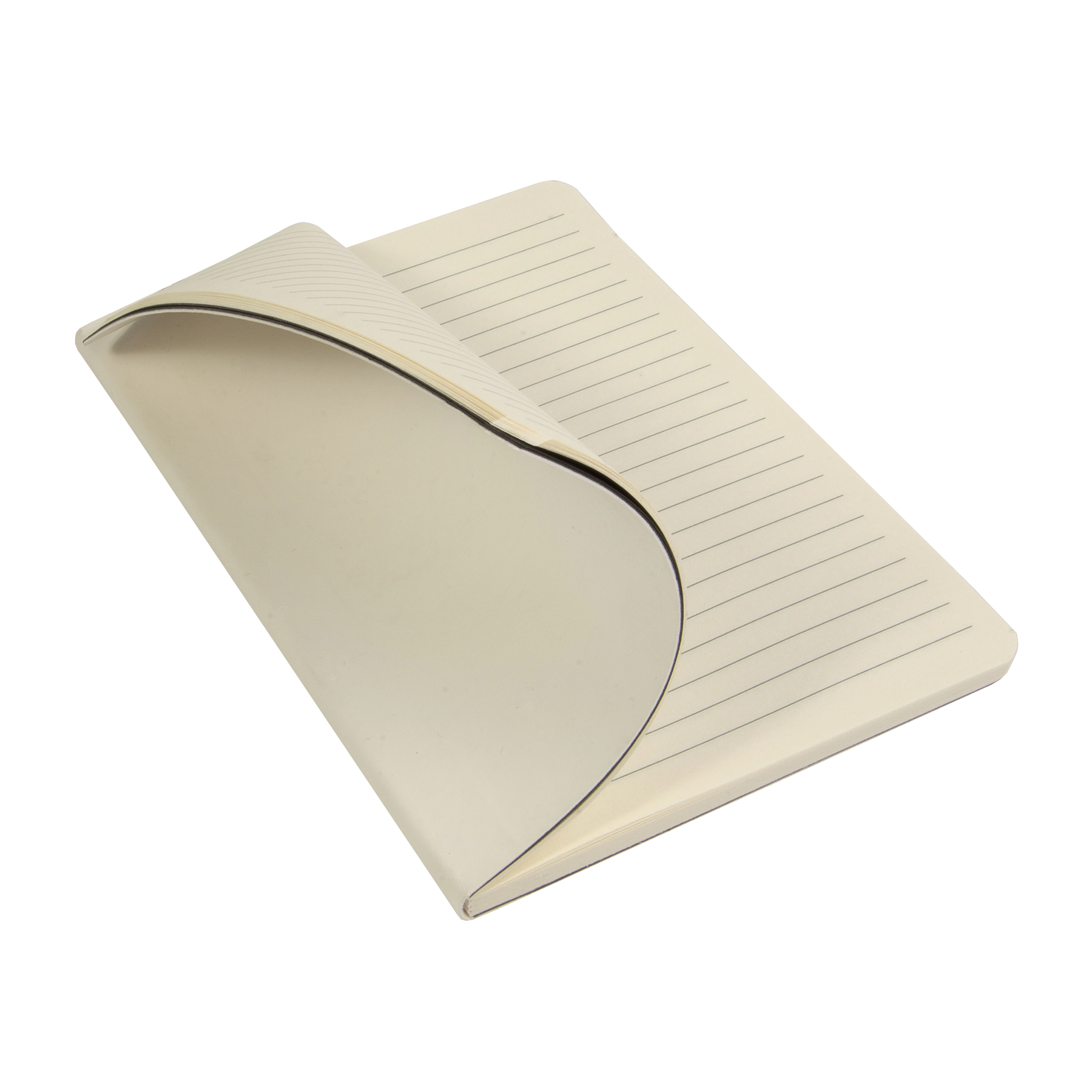Immagine Quaderno in PU morbido, fogli a righe color avorio (64 pag.)