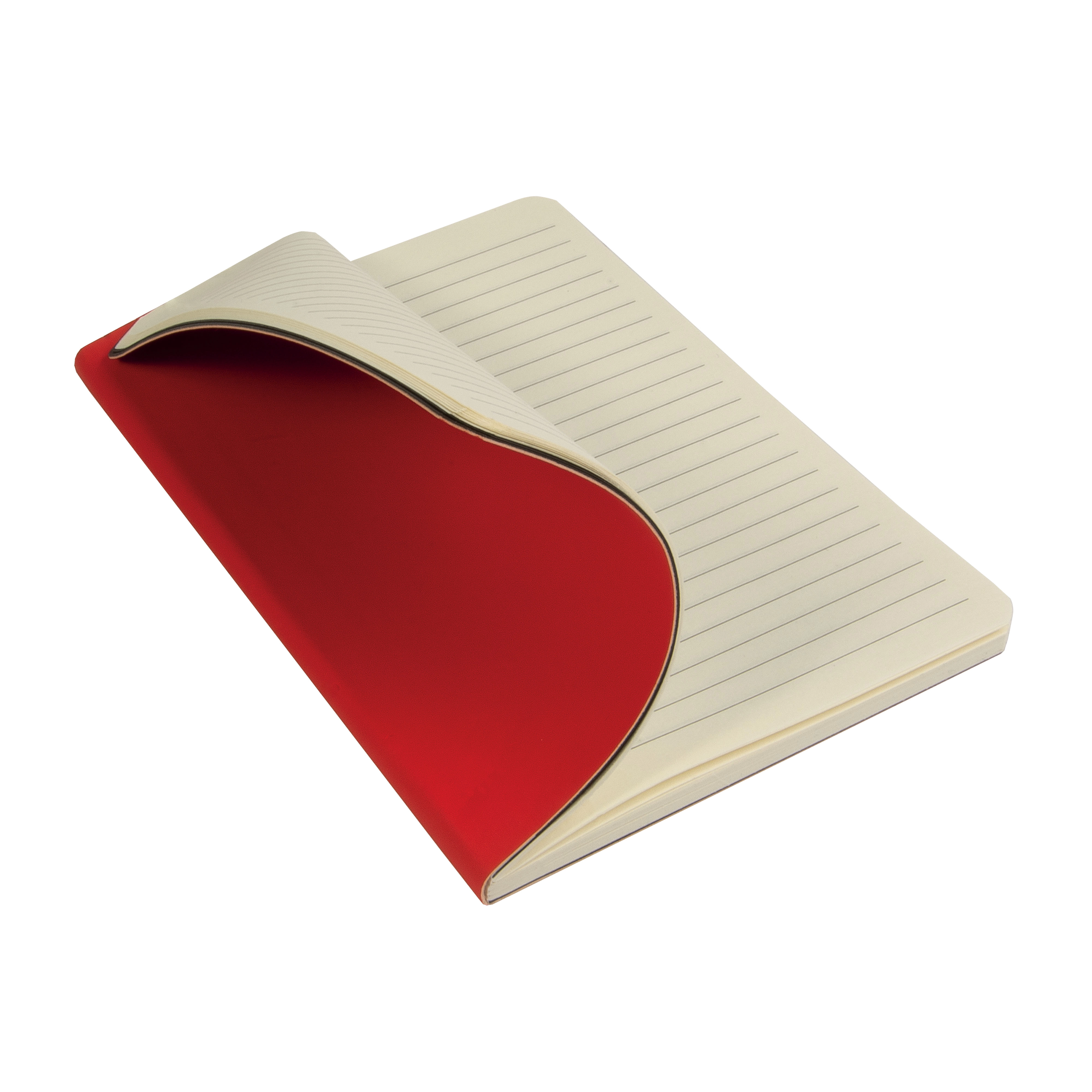 Immagine Quaderno in PU morbido, fogli a righe color avorio (64 pag.)