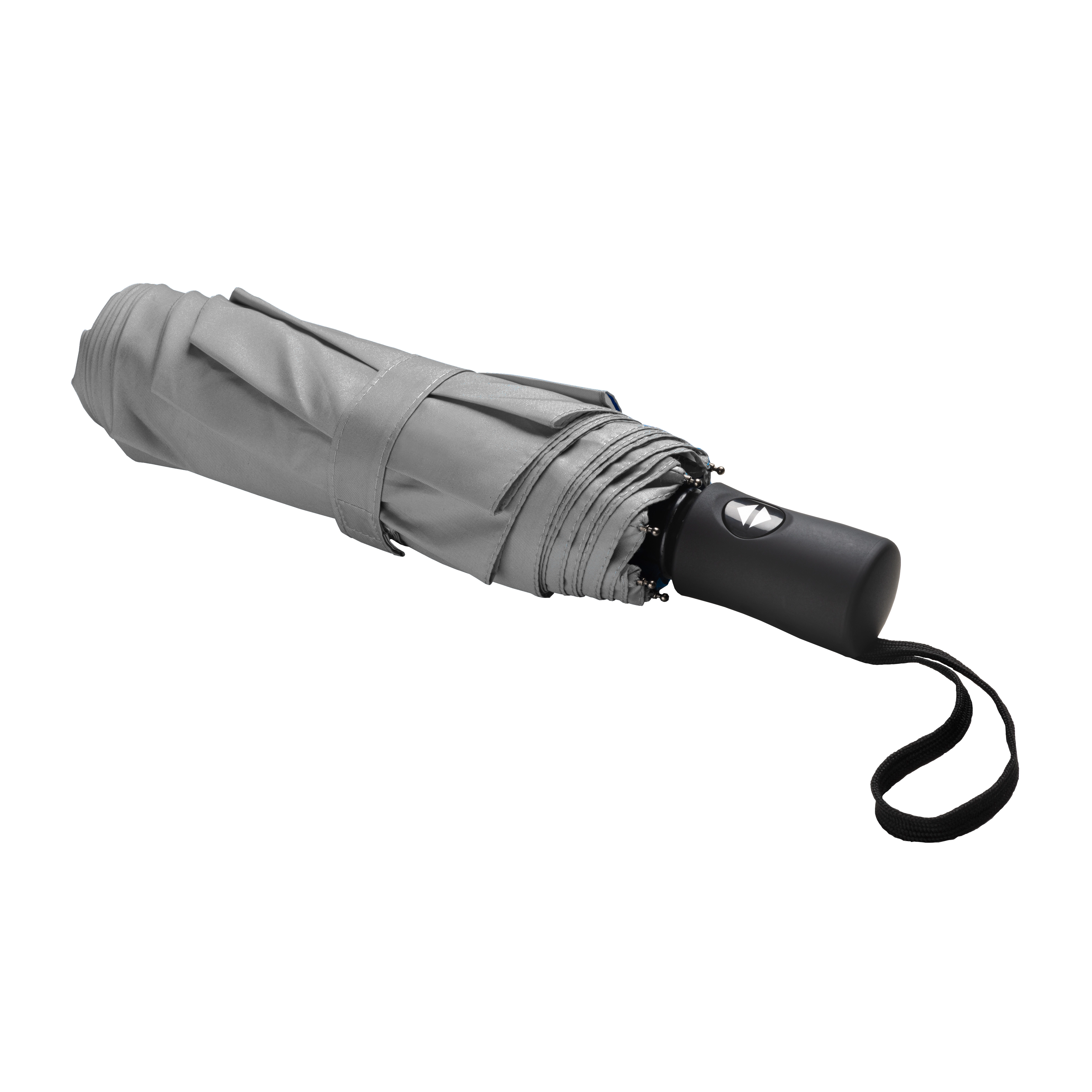 Immagine Mini ombrello apri-chiudi a pulsante in Polyester seta, inserito in guaina