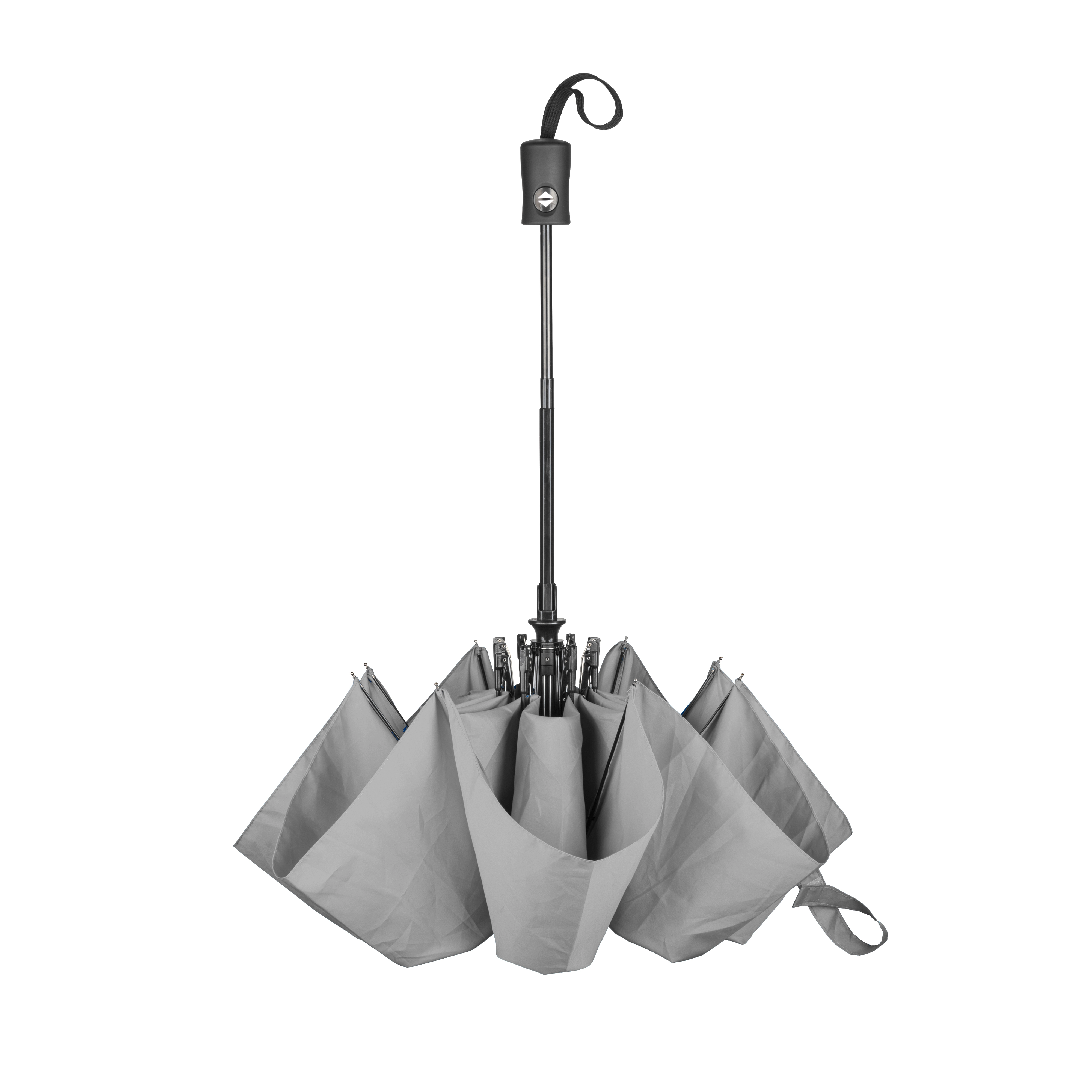 Immagine Mini ombrello apri-chiudi a pulsante in Polyester seta, inserito in guaina