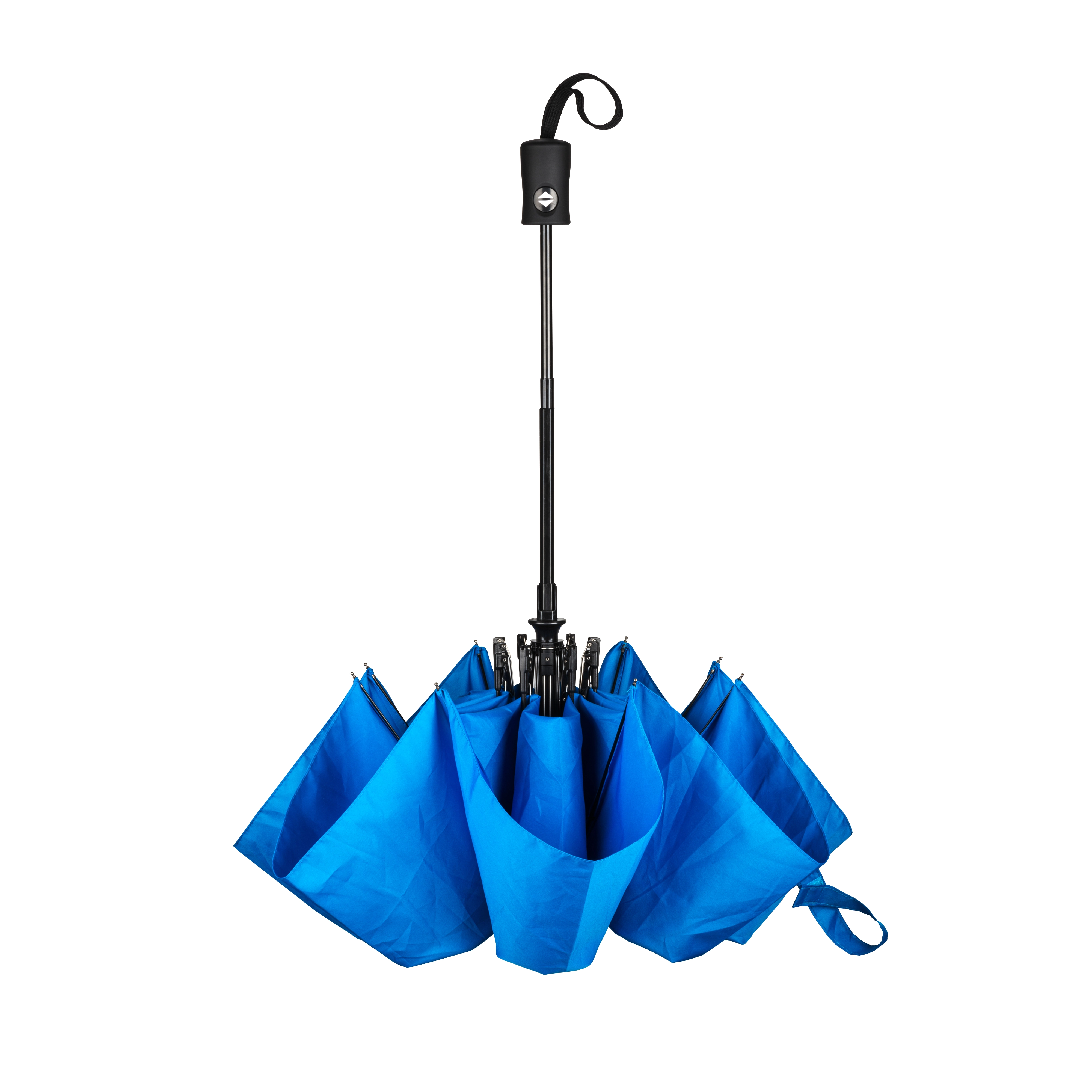 Immagine Mini ombrello apri-chiudi a pulsante in Polyester seta, inserito in guaina