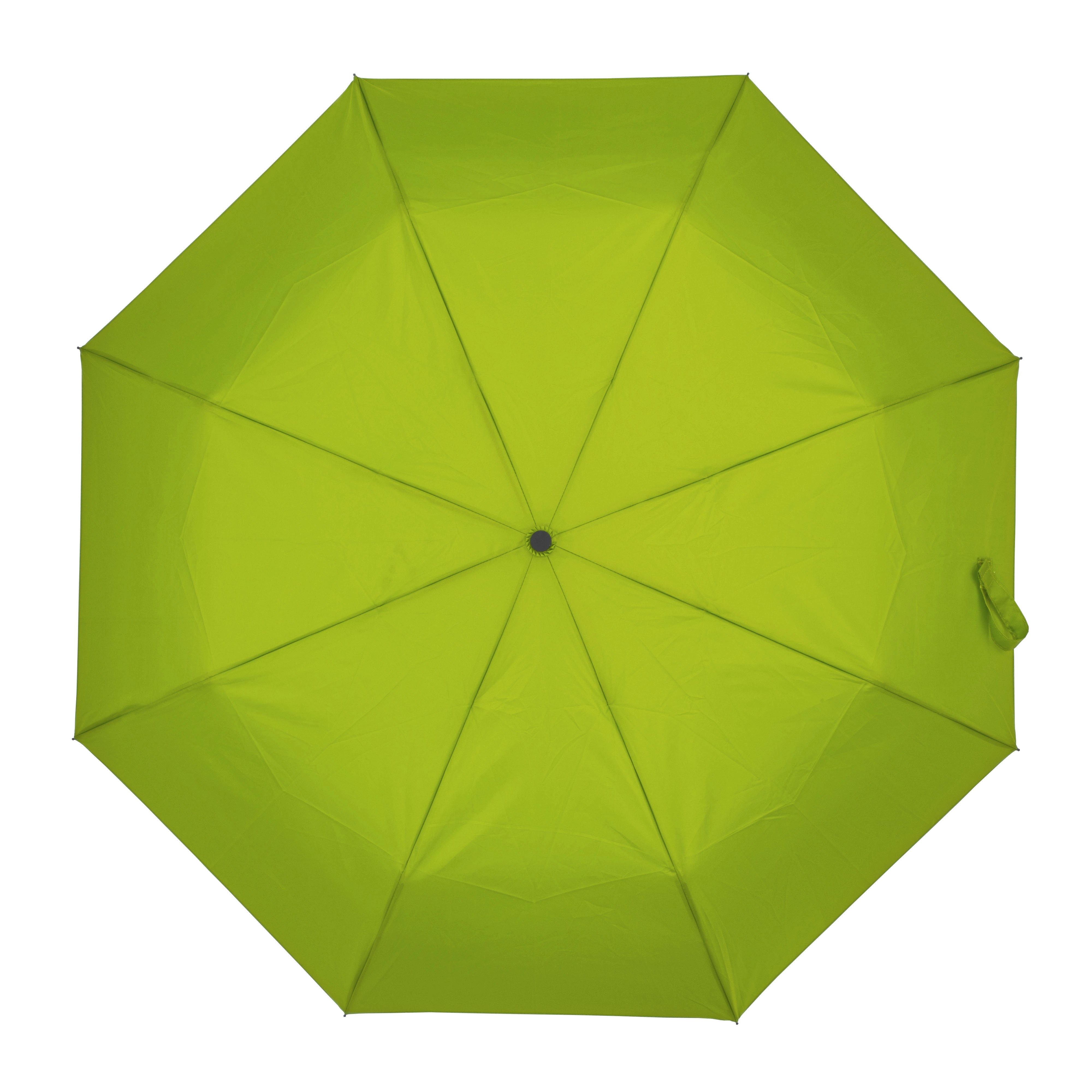 Immagine Mini ombrello apri-chiudi a pulsante in Polyester seta, inserito in guaina