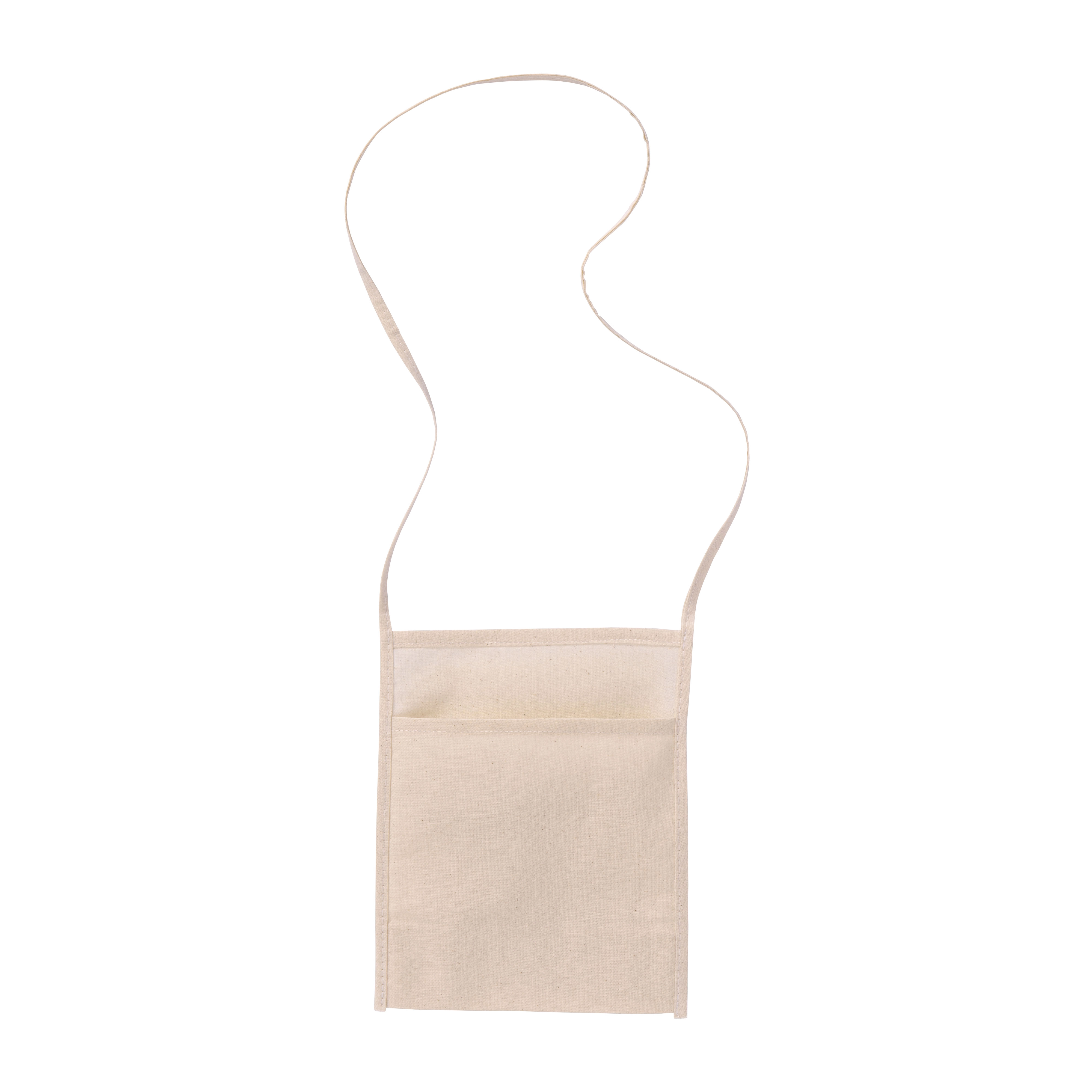 Immagine Portabicchiere da degustazione da collo in cotone con tracolla 90 cm