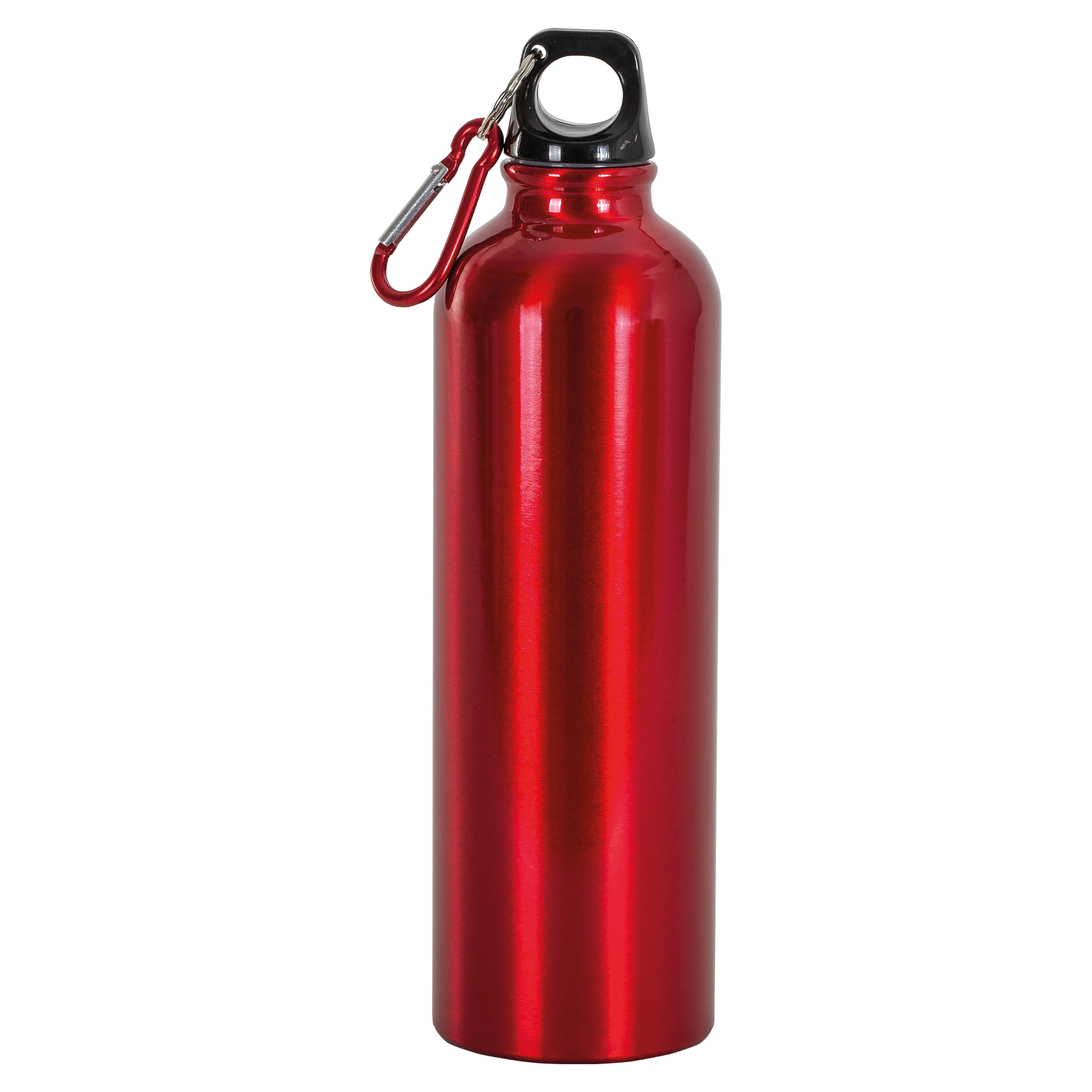 Immagine Borraccia in alluminio con moschettone, 750 ml, no box