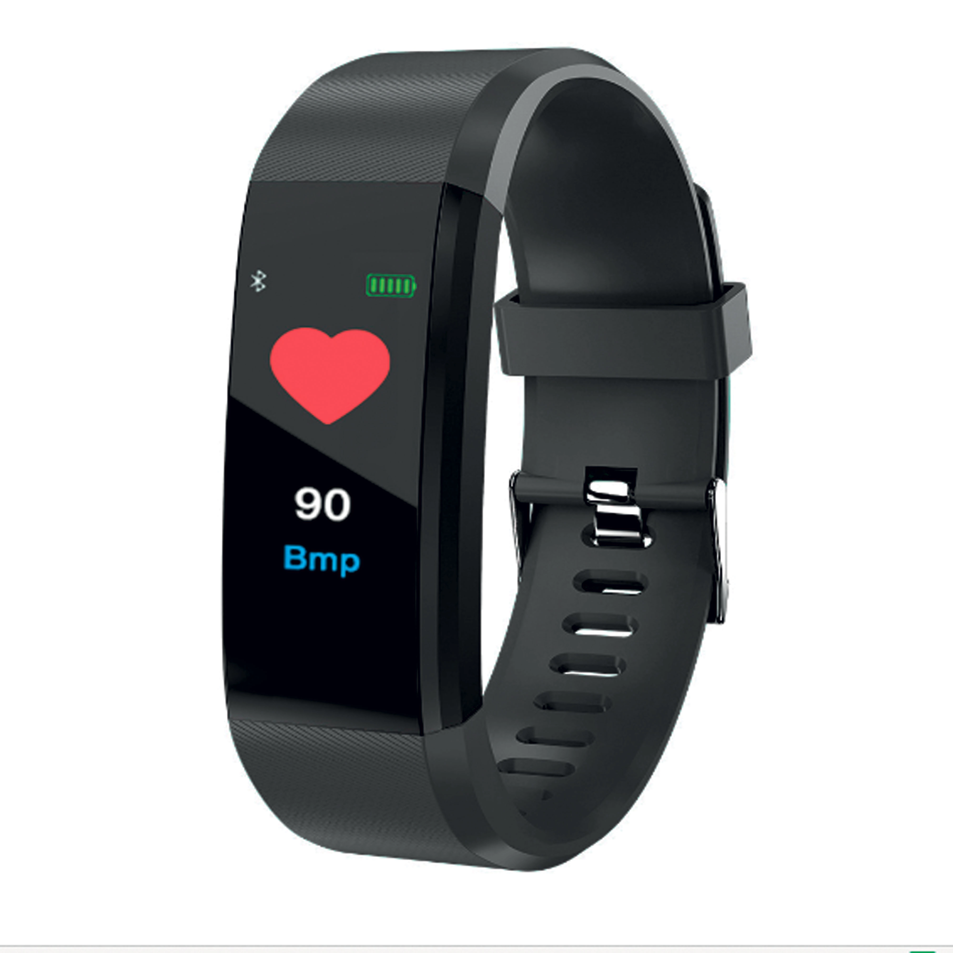 Immagine Fitness tracker bracciale in TPU con funzione di monitoraggio battito cardiaco