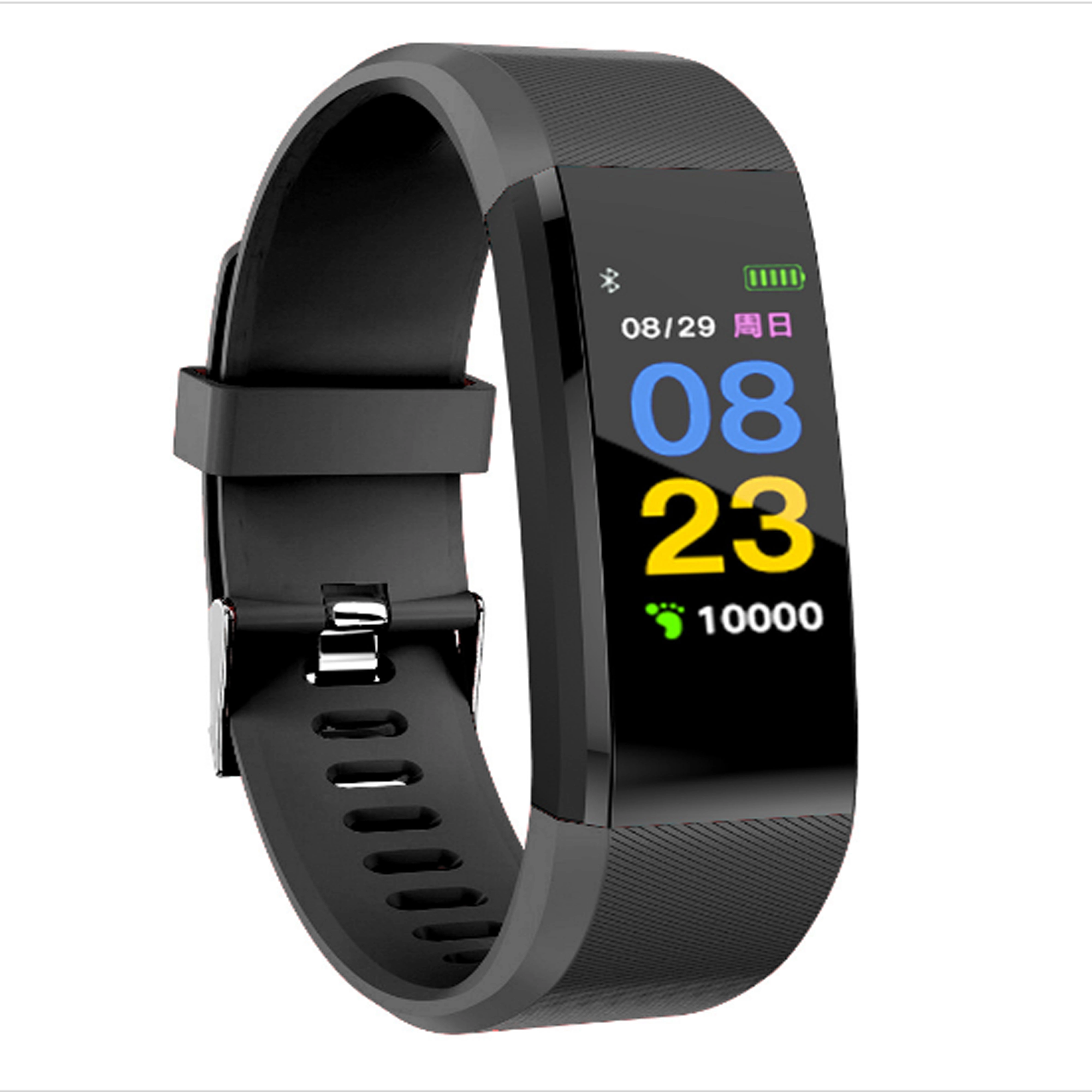 Immagine Fitness tracker bracciale in TPU con funzione di monitoraggio battito cardiaco