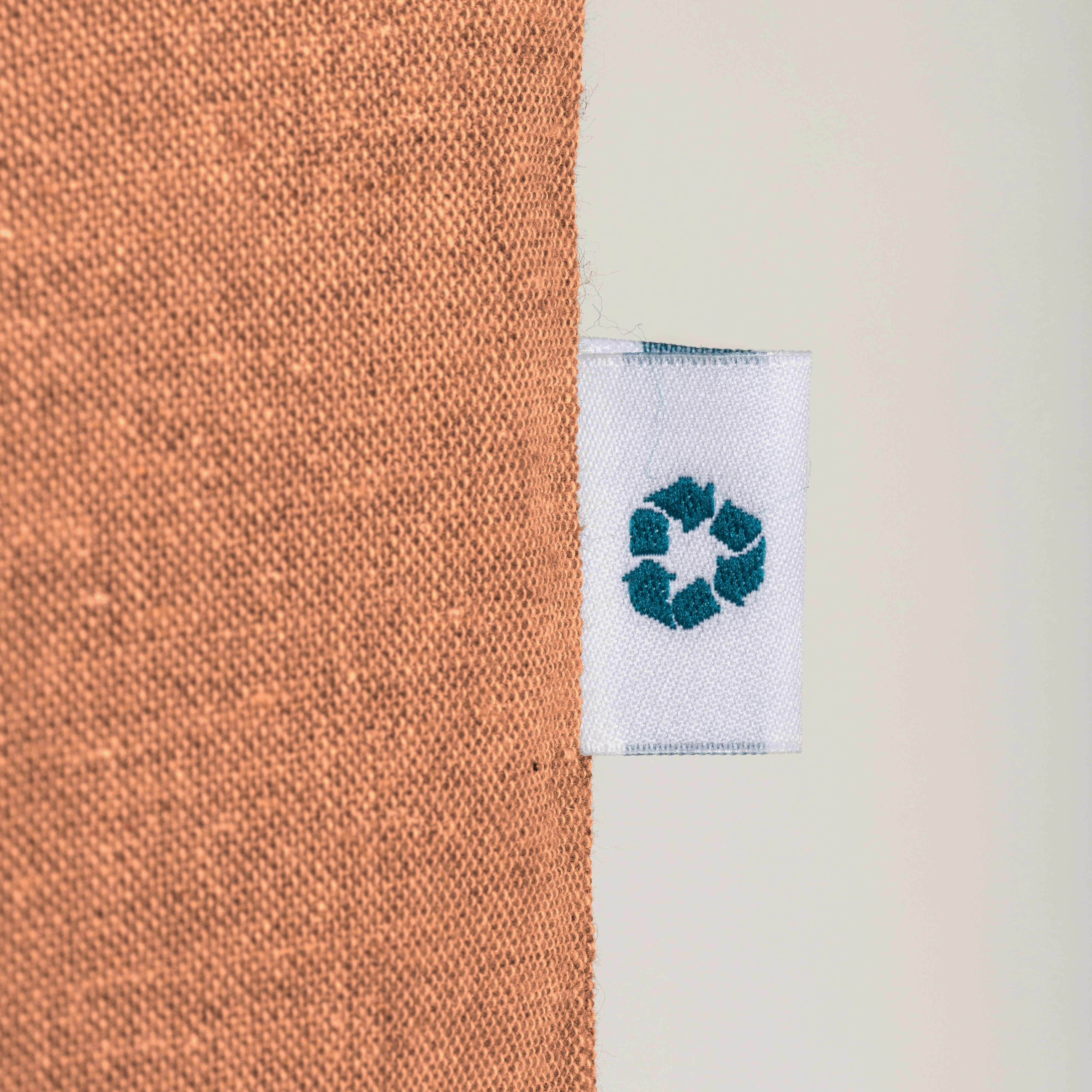 Immagine Shopper in cotone riciclato 190 g/m2, manici lunghi