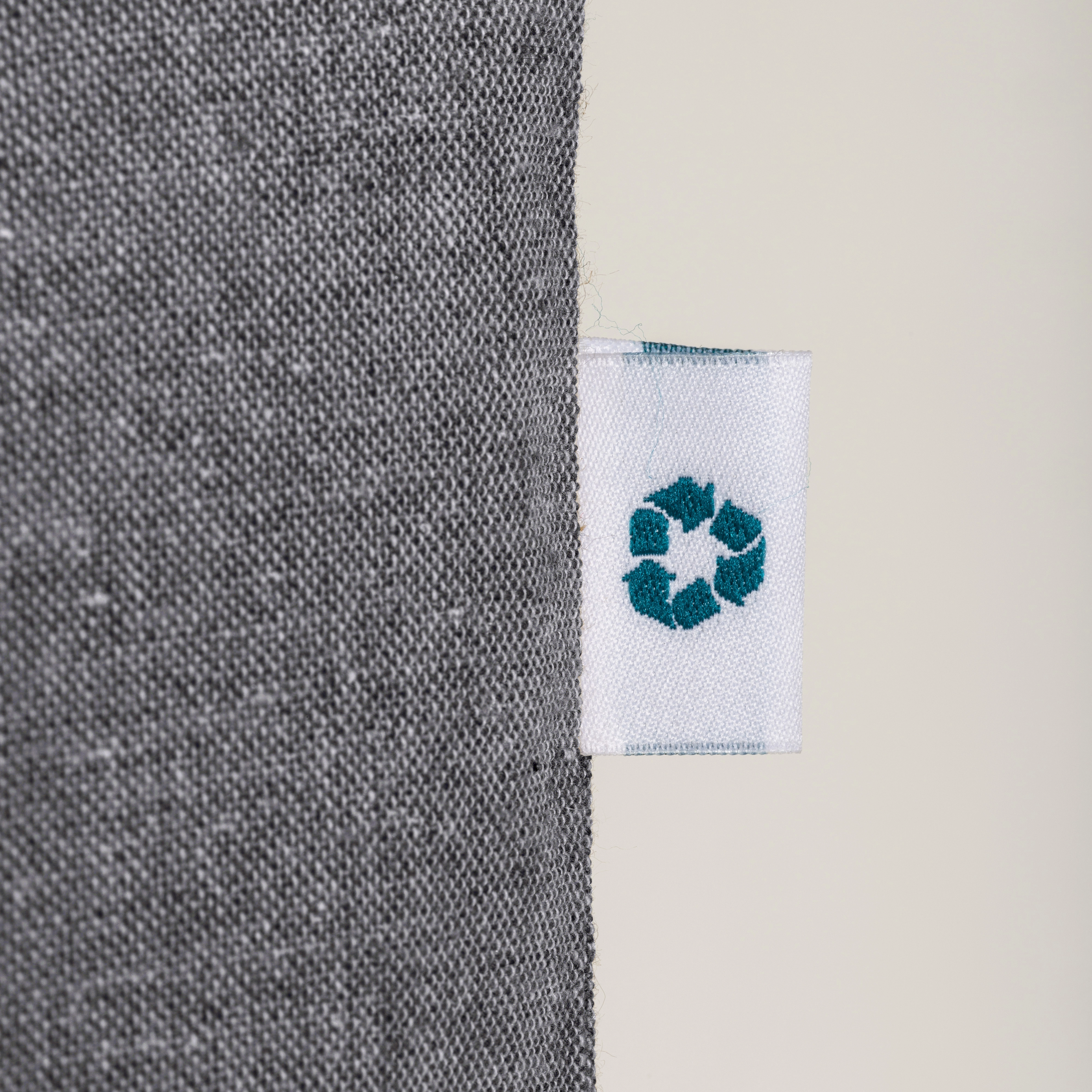 Immagine Shopper in cotone riciclato 190 g/m2, manici lunghi