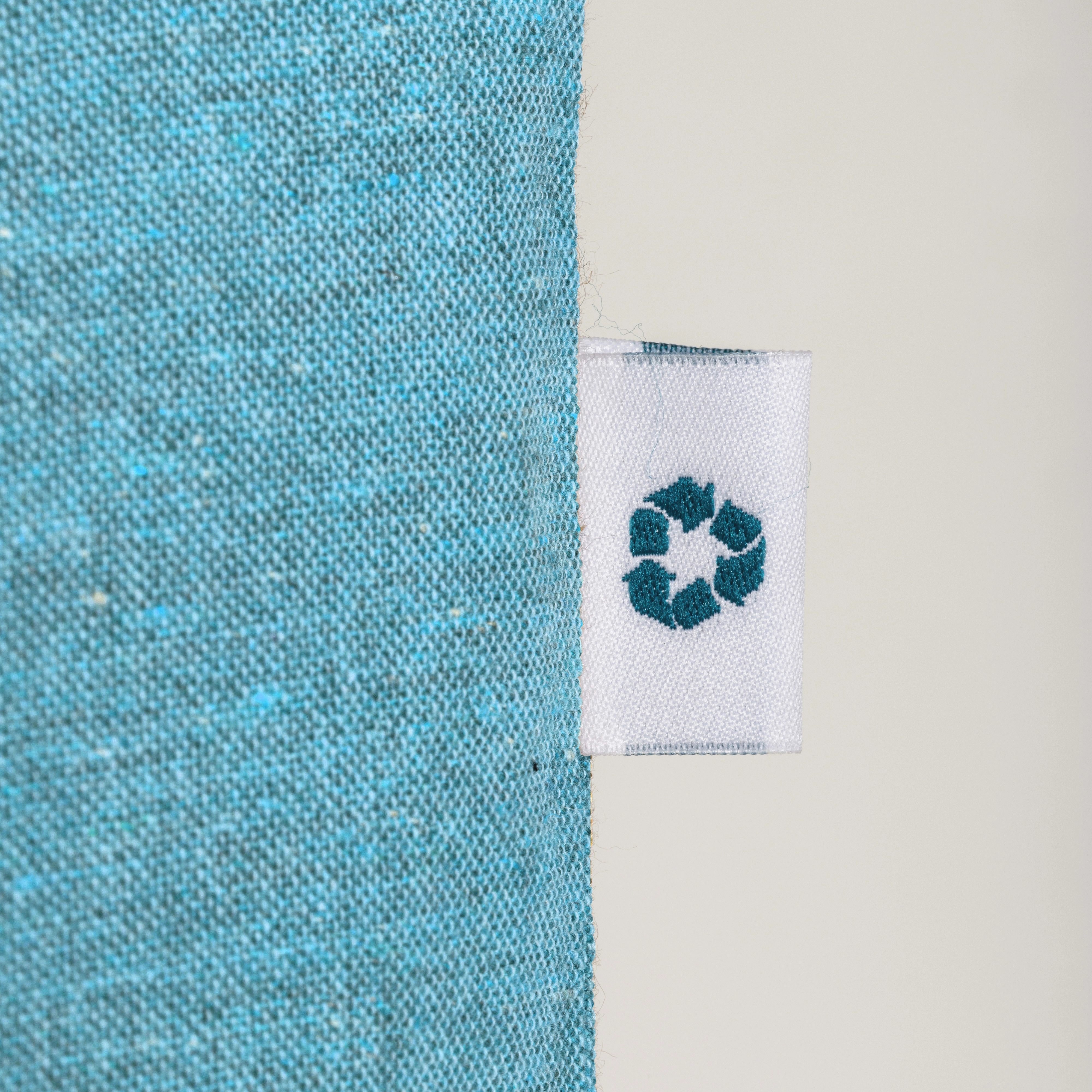 Immagine Shopper in cotone riciclato 190 g/m2, manici lunghi